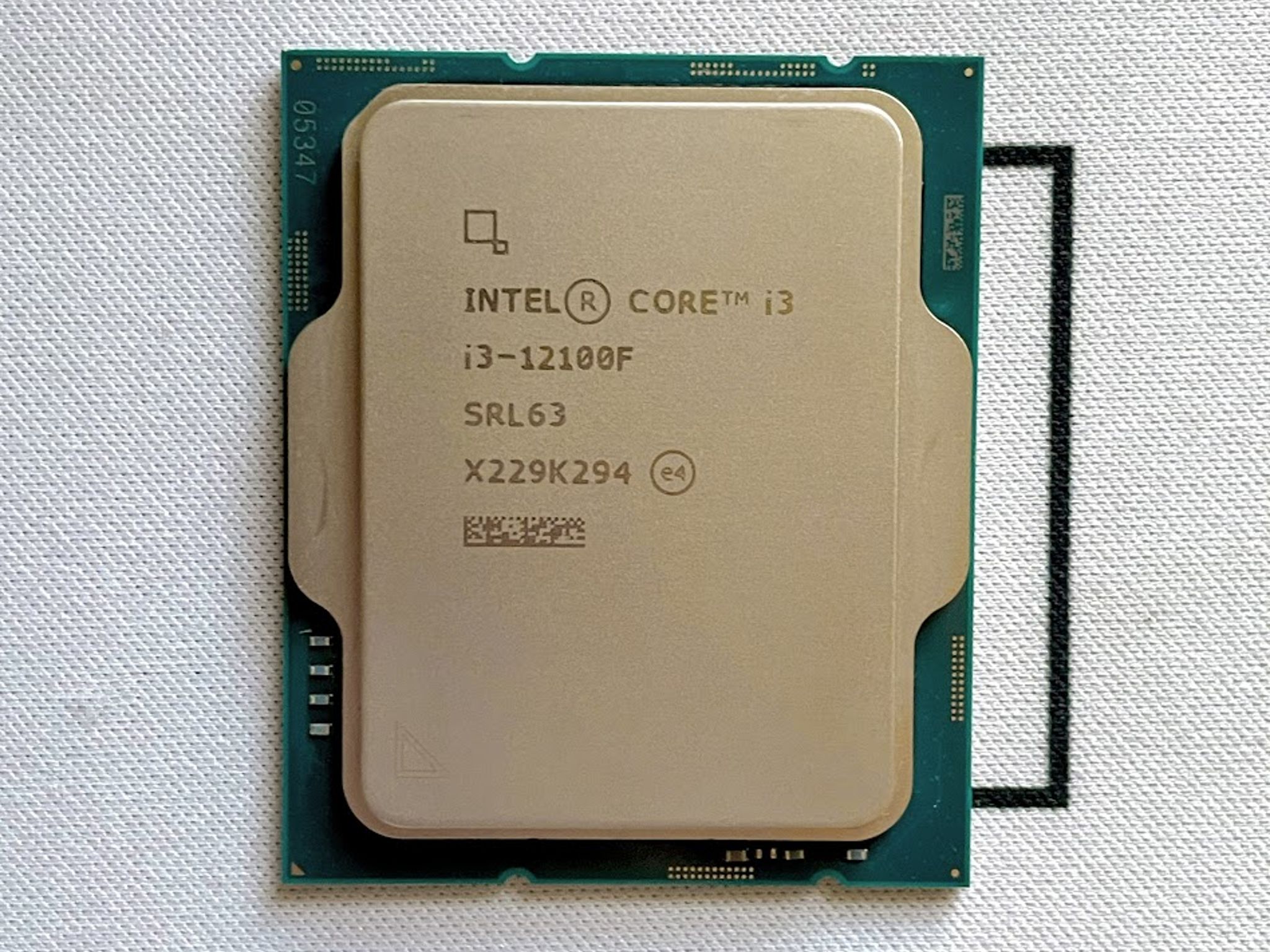 Intel i3-12100f 3.30GHz Quad-Core 12MB LGA1700 CPU Processor SRL63 58W