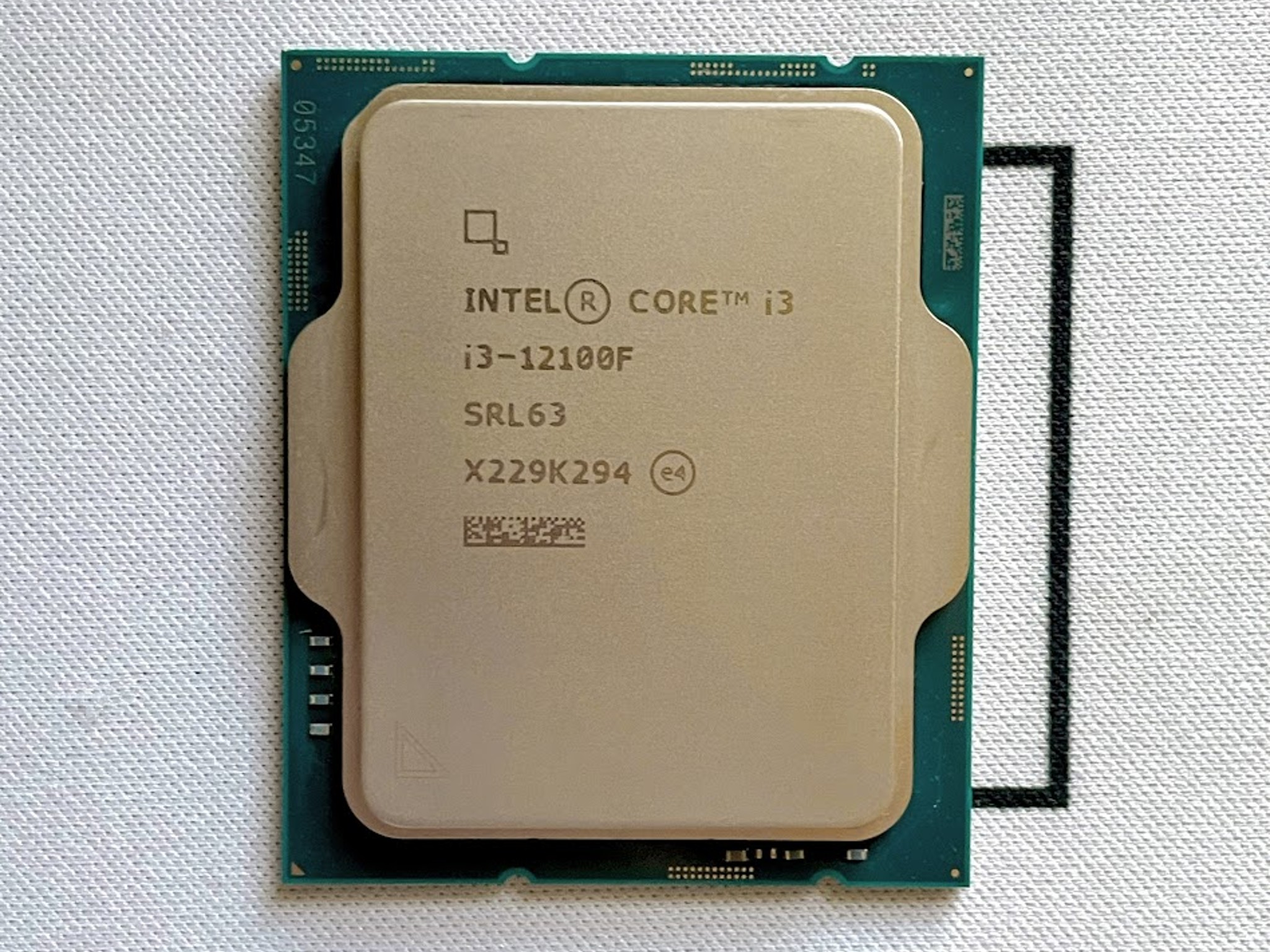 Intel i3-12100f 3.30GHz Quad-Core 12MB LGA1700 CPU Processor SRL63 58W
