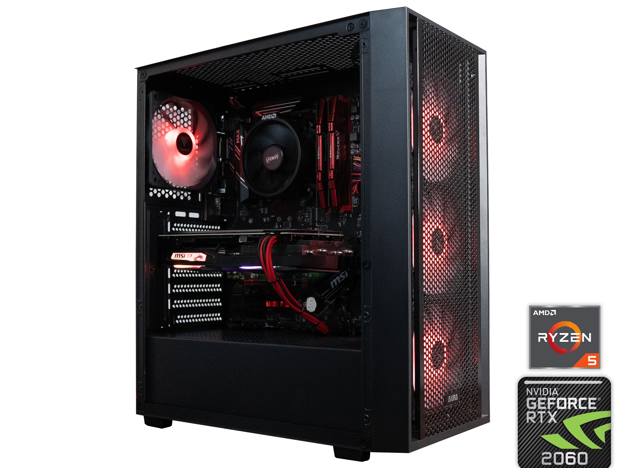 🚀🚀 | MSI RTX 2060 6GB | RYZEN 5 2600 | 32GB DDR4 RAM | 1.25TB | Candy Rocket
