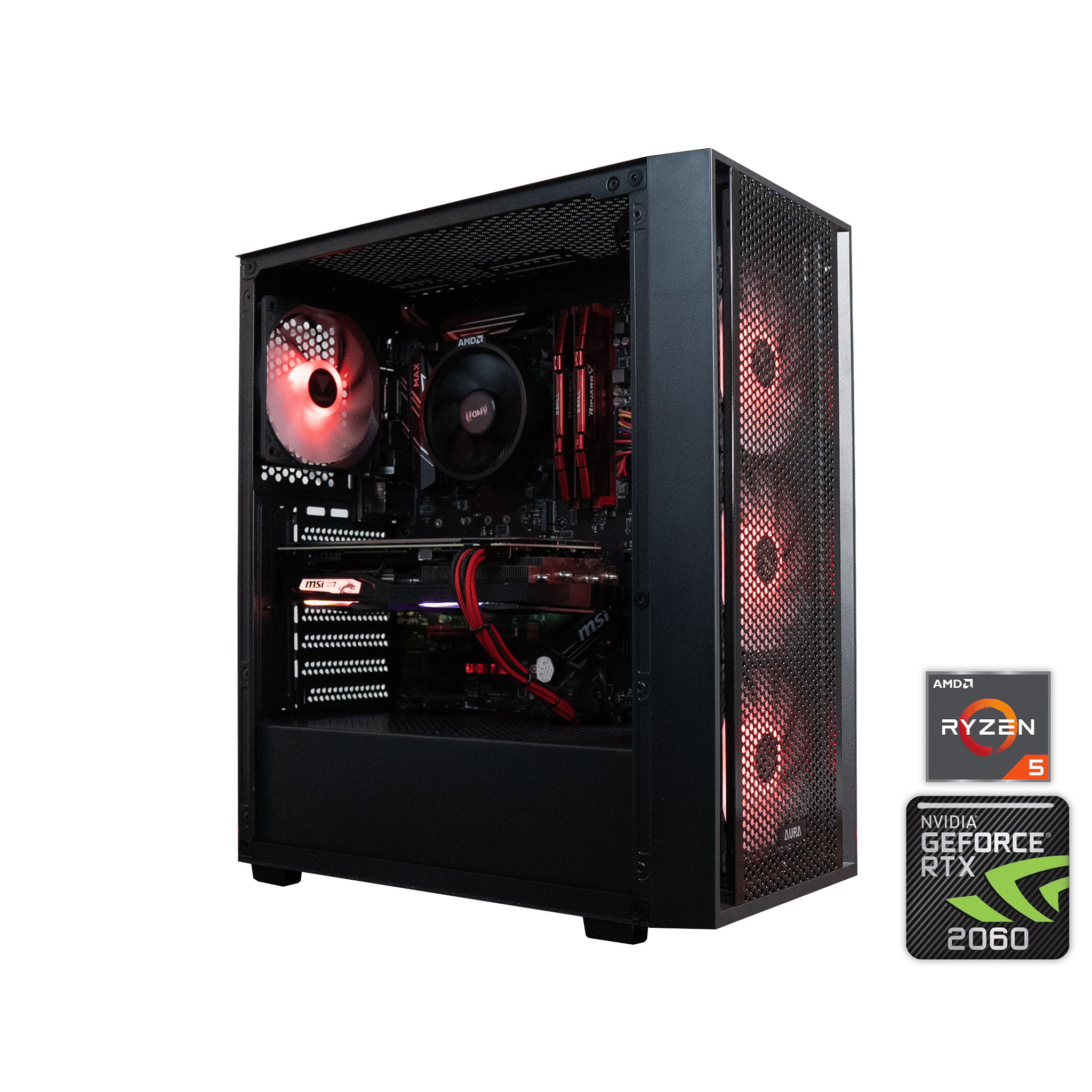 🚀🚀 | MSI RTX 2060 6GB | RYZEN 5 2600 | 32GB DDR4 RAM | 1.25TB | Candy Rocket