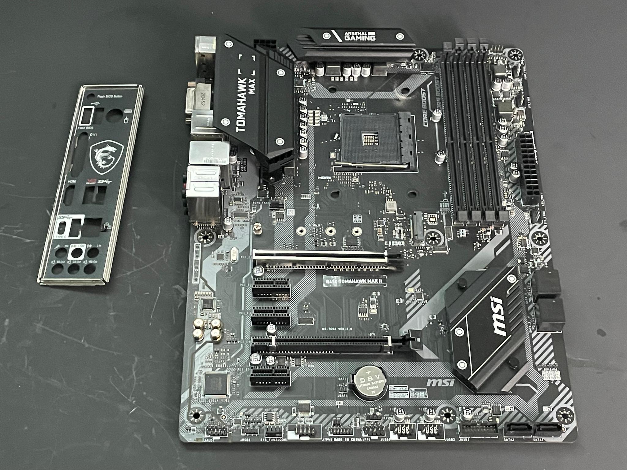 MSI B450 TOMAHAWK MAX II - Image 1