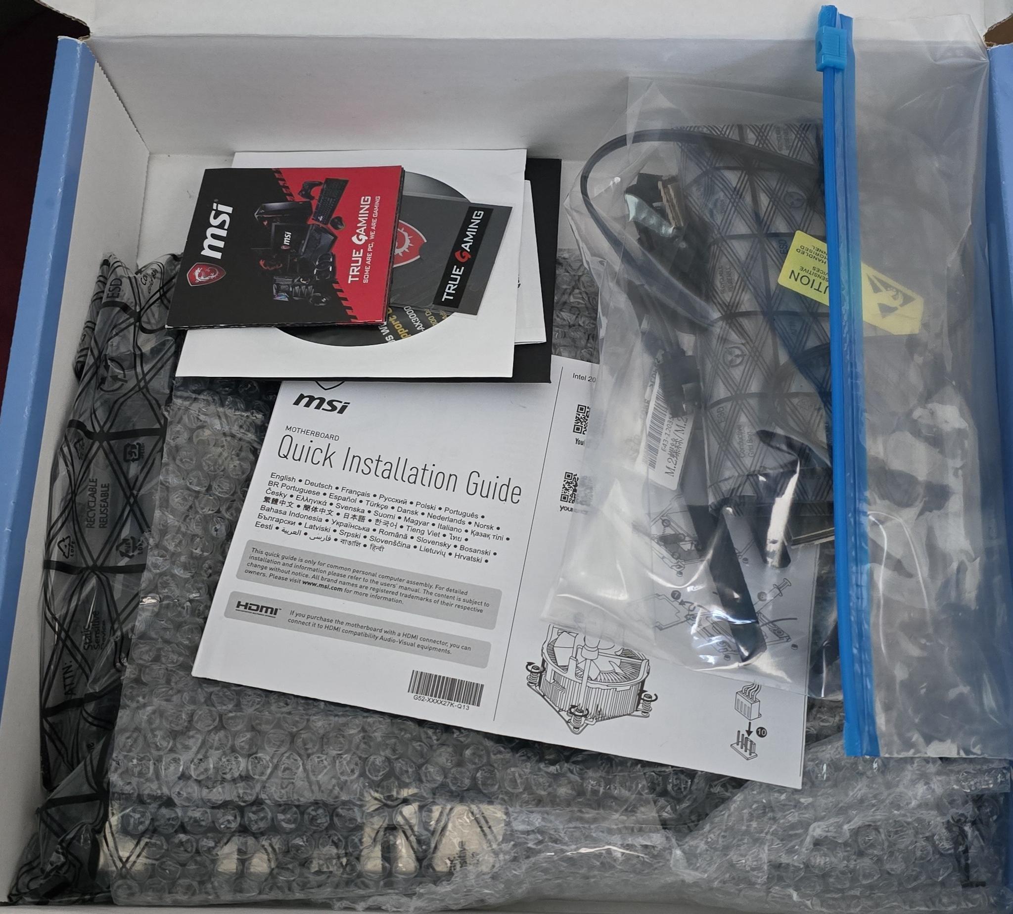 *Pre-Owned* MSI X570-A PRO AM4, AMD (X570APRO ) Motherboard w/Wi-Fi Card