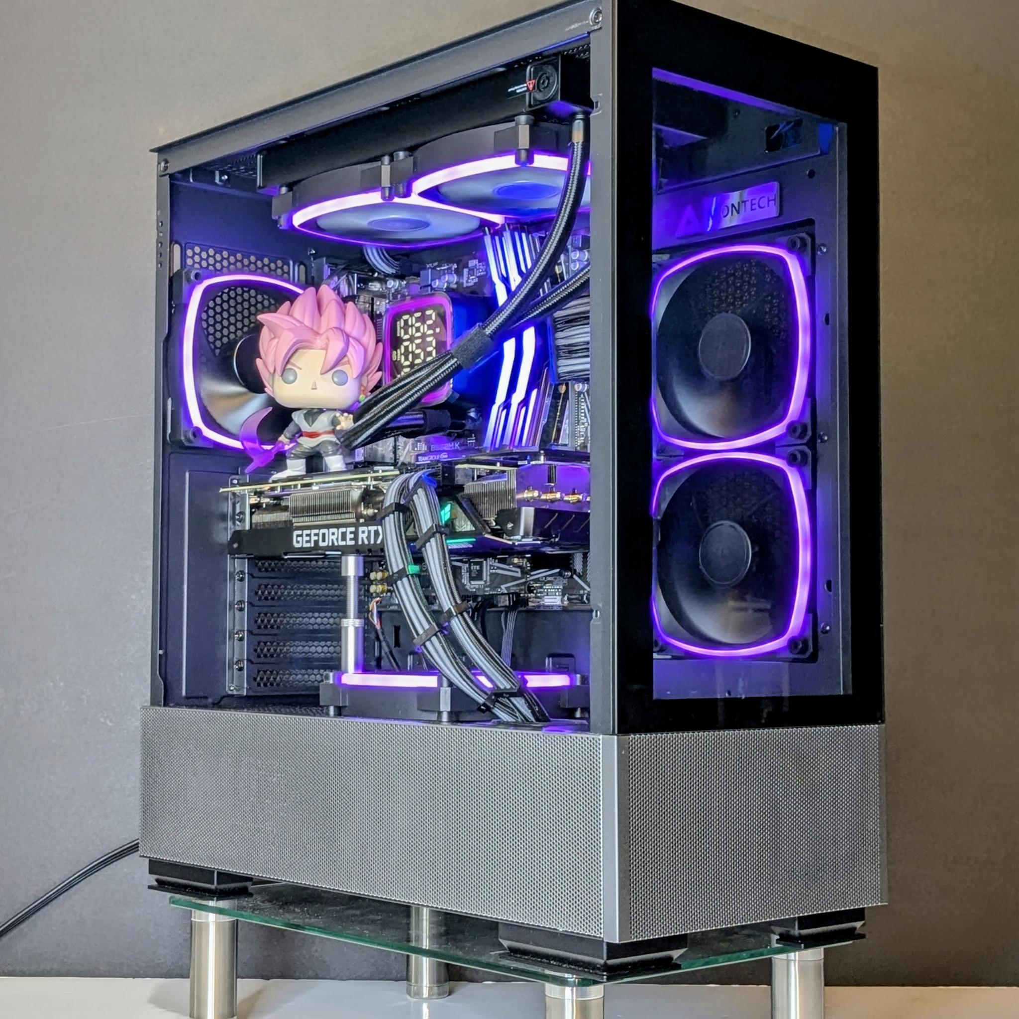 ⚫️Goku Black⚫️1440P Beast⚫️RTX 3070TI⚫️Ryzen 7 5800X⚫️32GB Warhawk RAM⚫️1TB NVMe M.2 SSD⚫️Windows 11