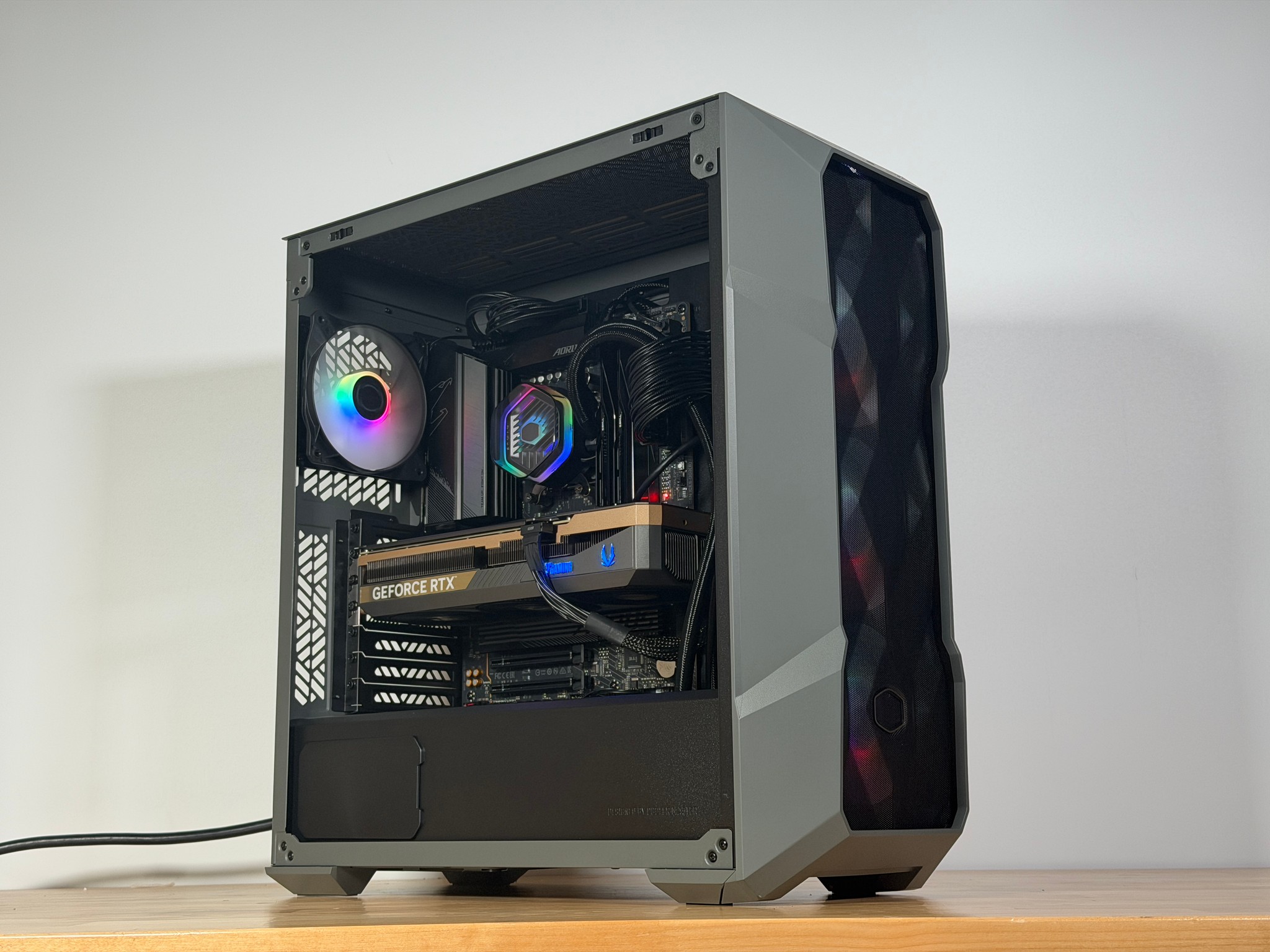 RTX 5080 Ryzen 7 9800x3d Gaming PC with 64gb DDR5 and 4TB NVME SSD