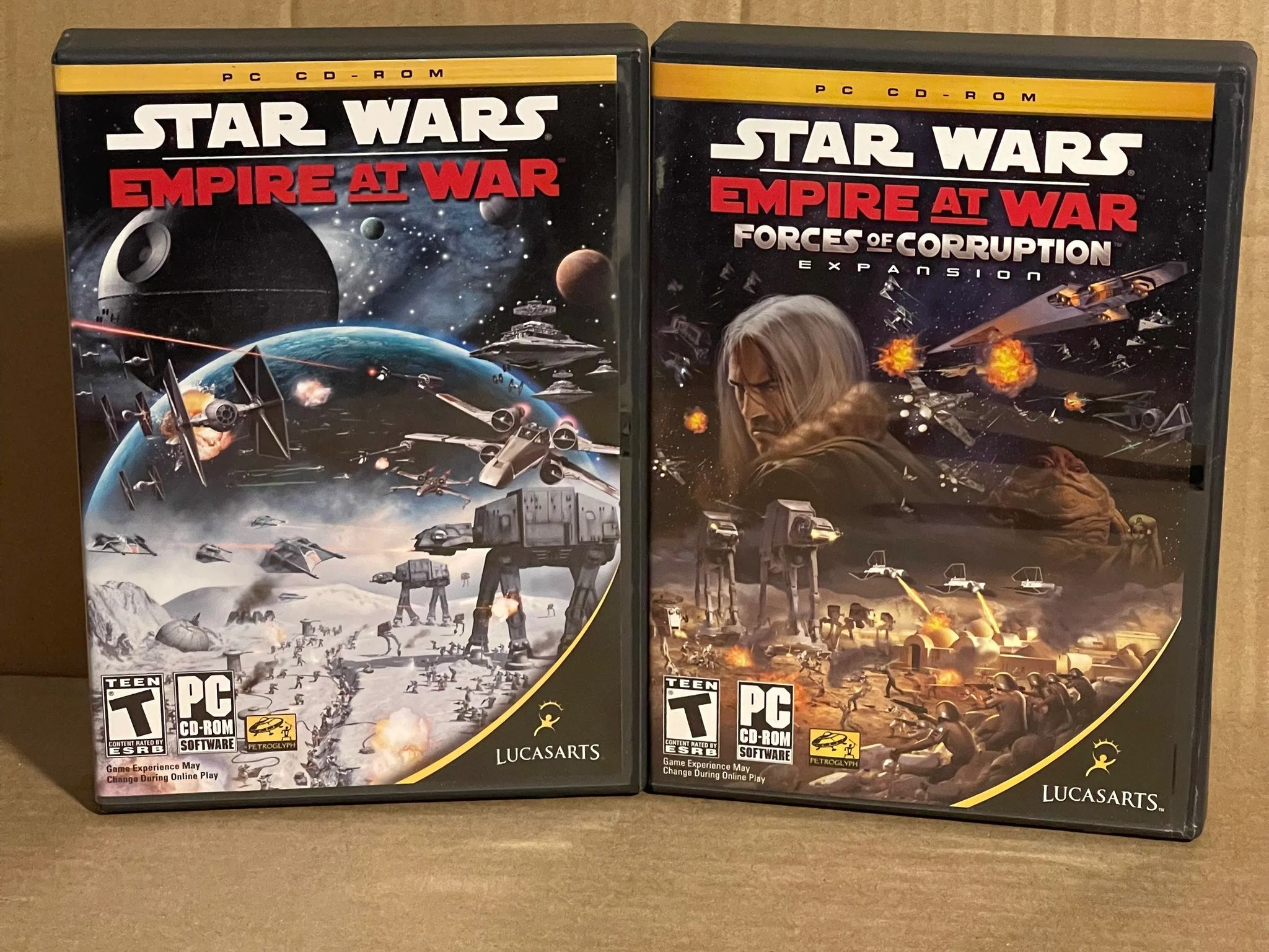 Star Wars Empire At War & Forces of Corruption Expansion Bundle