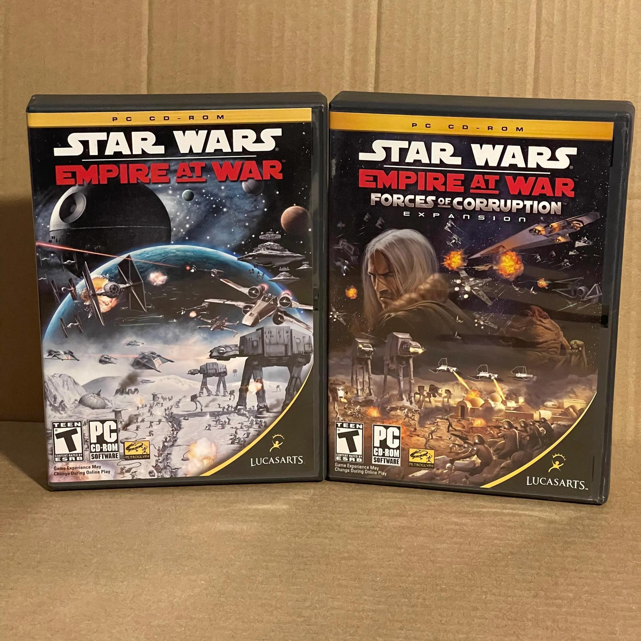 Star Wars Empire At War & Forces of Corruption Expansion Bundle