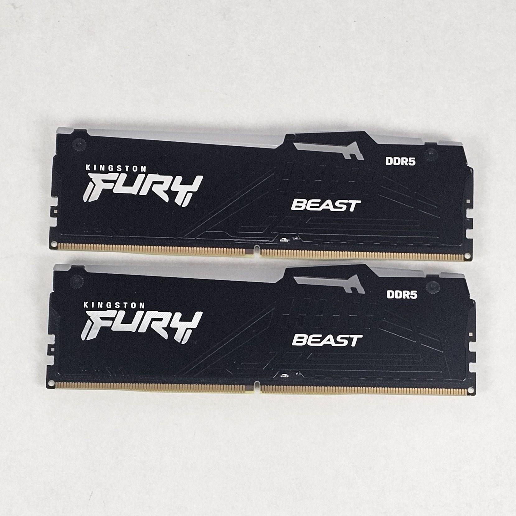 32GB DDR5 (2x16GB) CL40 5200MT/s Kingston FURY Beast RGB