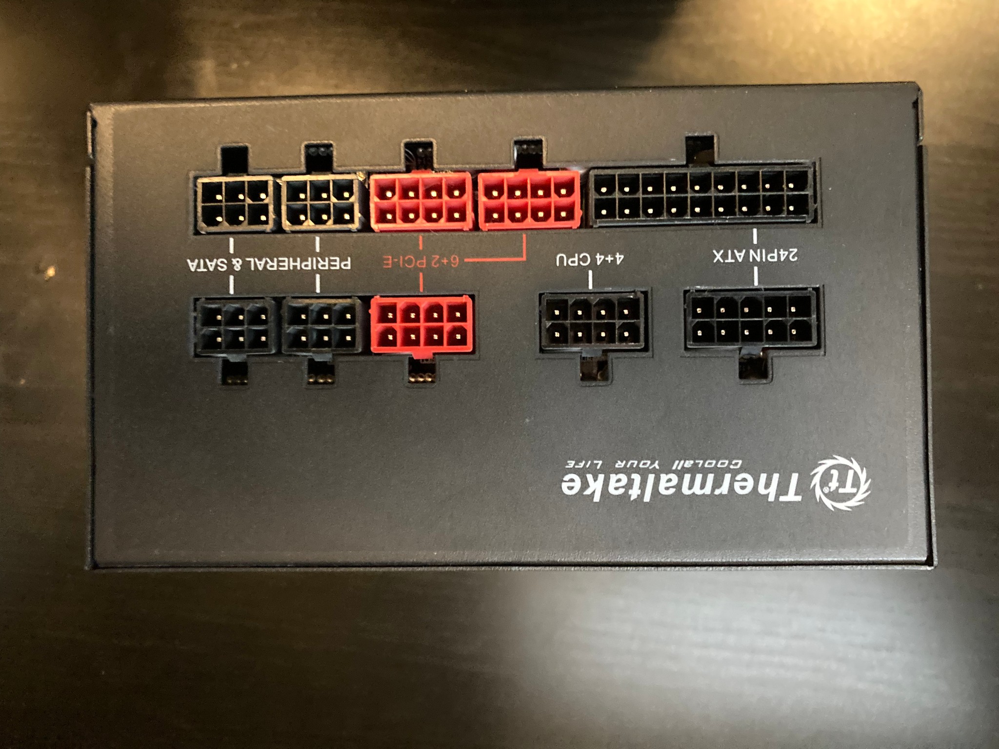 Thermaltake Toughpower Grand RGB 850W Fully Modular PSU — Missing Most Cables