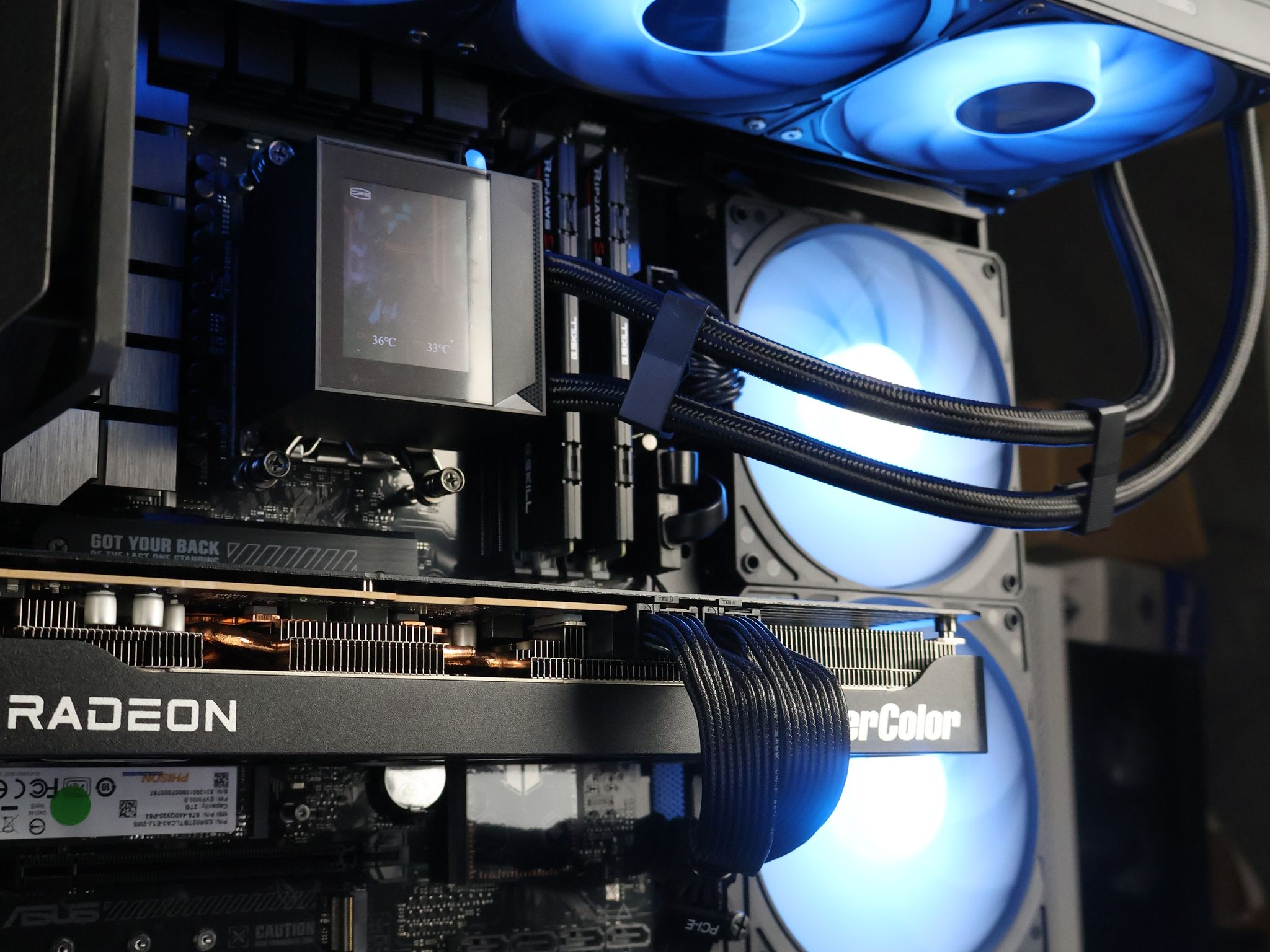 ⚫ Ryzen 7 9700X/RX 9070XT 16GB Gaming/Streaming PC ⚫