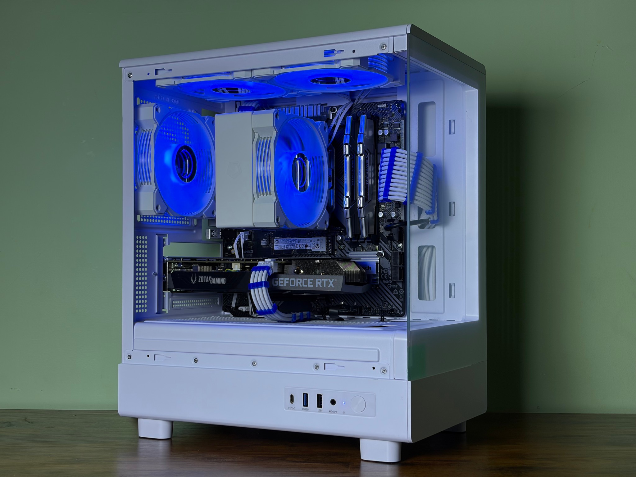 1080P Gaming PC | RTX 3060 | Ryzen 5 3600 | 16GB DDR4 | 1TB SSD | Free Ship!