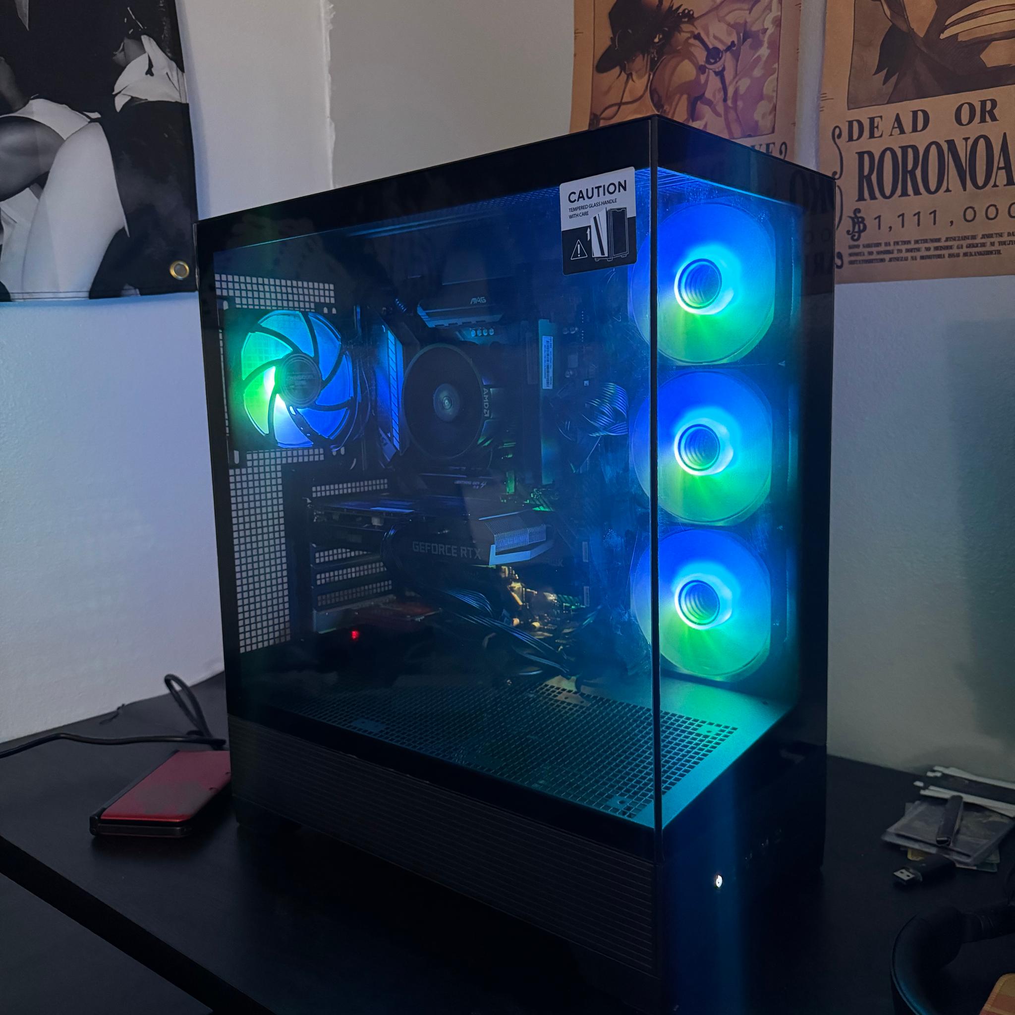 GeForce RTX 3060 Custom Gaming PC - Ryzen 5 5600, 1TB NVMe SSD