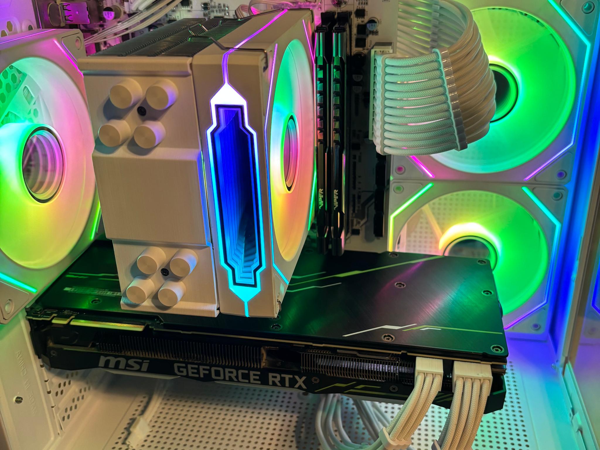 🎅🎅 White Elite Build – Ryzen 9 3900X + RTX 2080 8GB | 1080p/1440p High FPS Ready