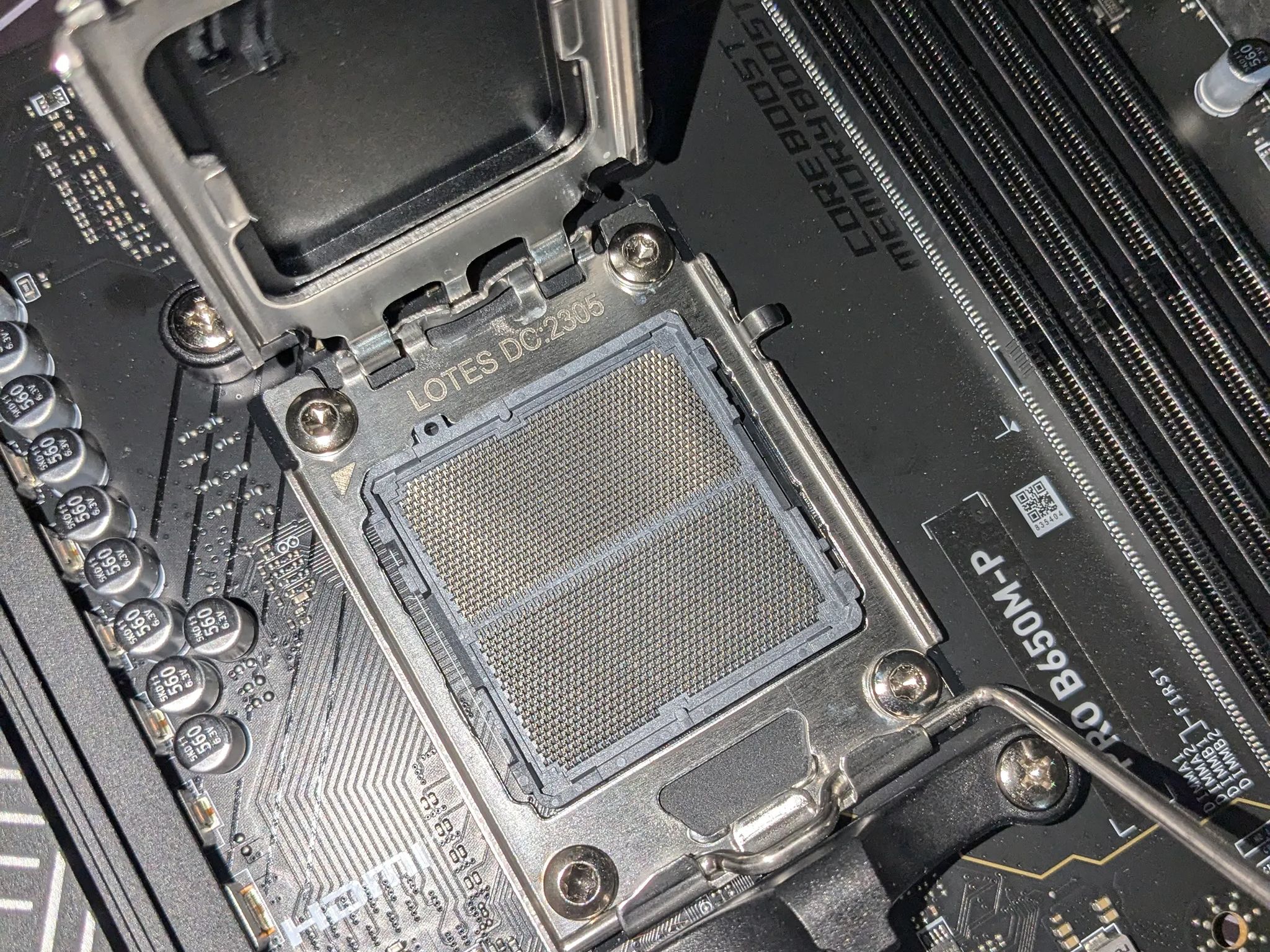 MSI B650-P Matx Ryzen 7000 series motherboard