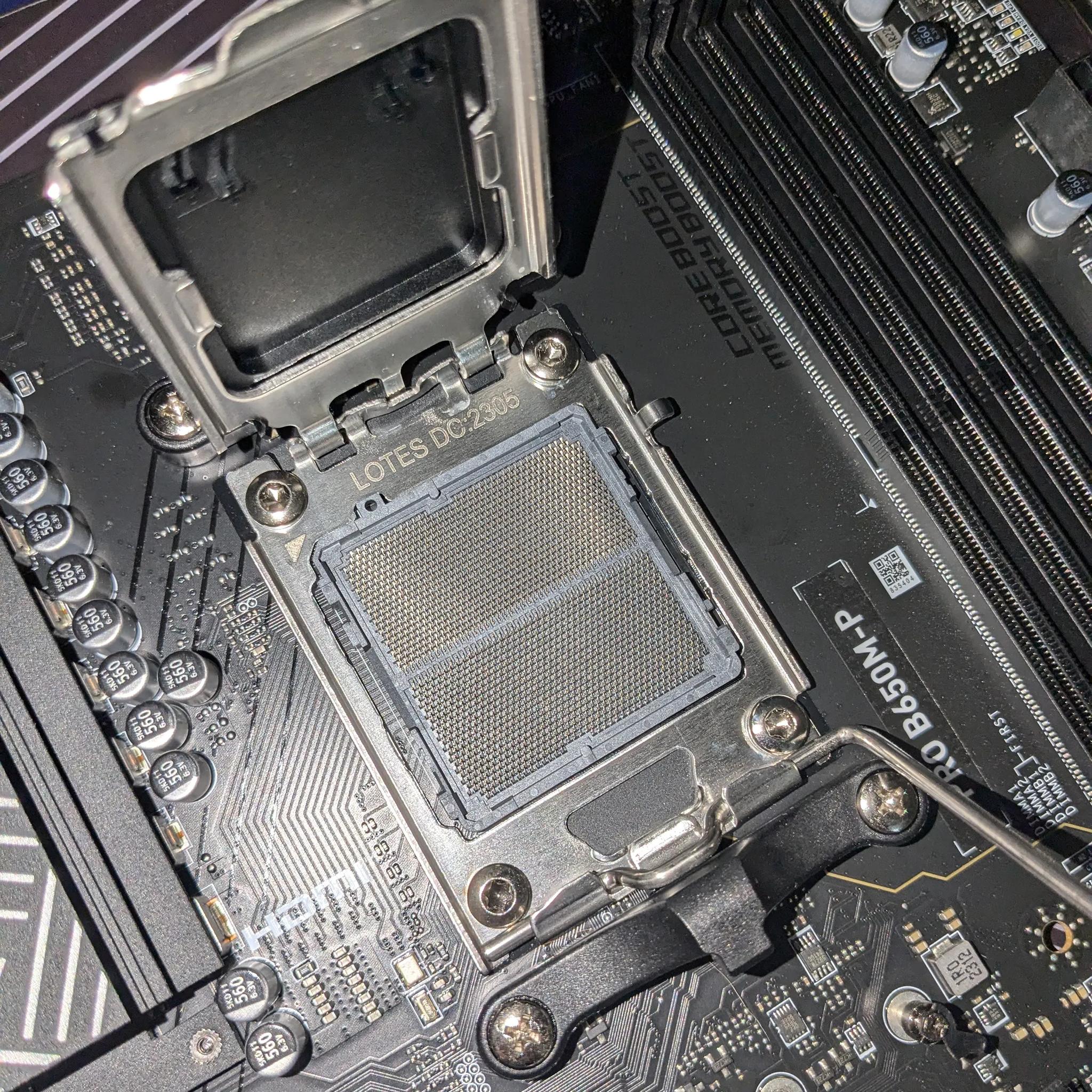MSI B650-P Matx Ryzen 7000 series motherboard