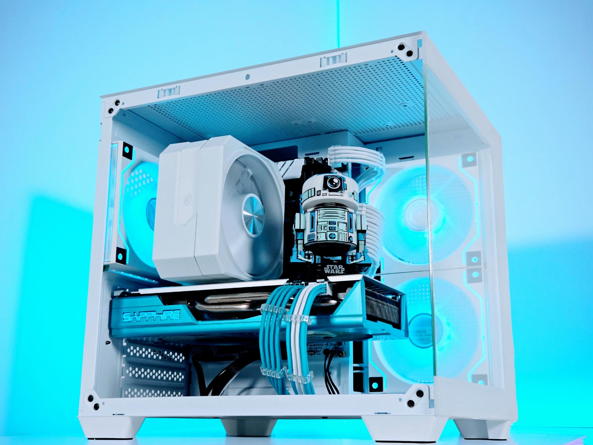🤖⚪️🔵 R2-D2❄️Gaming PC❄️AMD RX 580 8GB❄️Intel Xeon E5-2660 V3 10-core  ❄️16GB DDR4❄️512GB NVME SSD