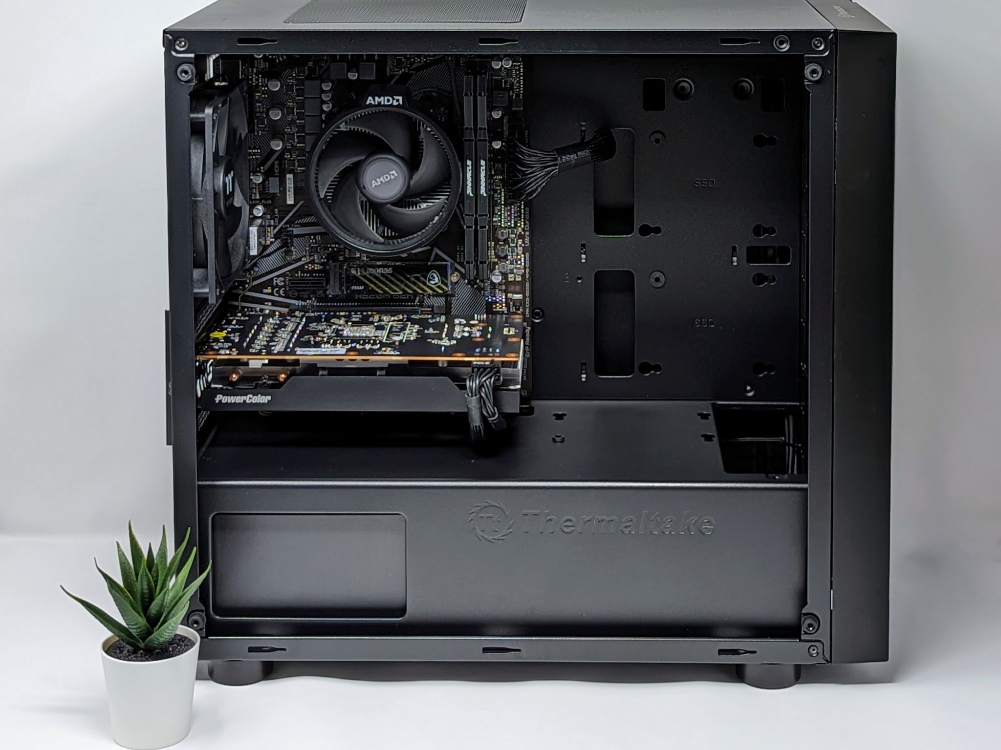 Stealth AM4 | No RGB | RX 6600 | Ryzen 5 3600 | 16gb RAM | MSI M461 1TB Gen 4 NVMe SSD