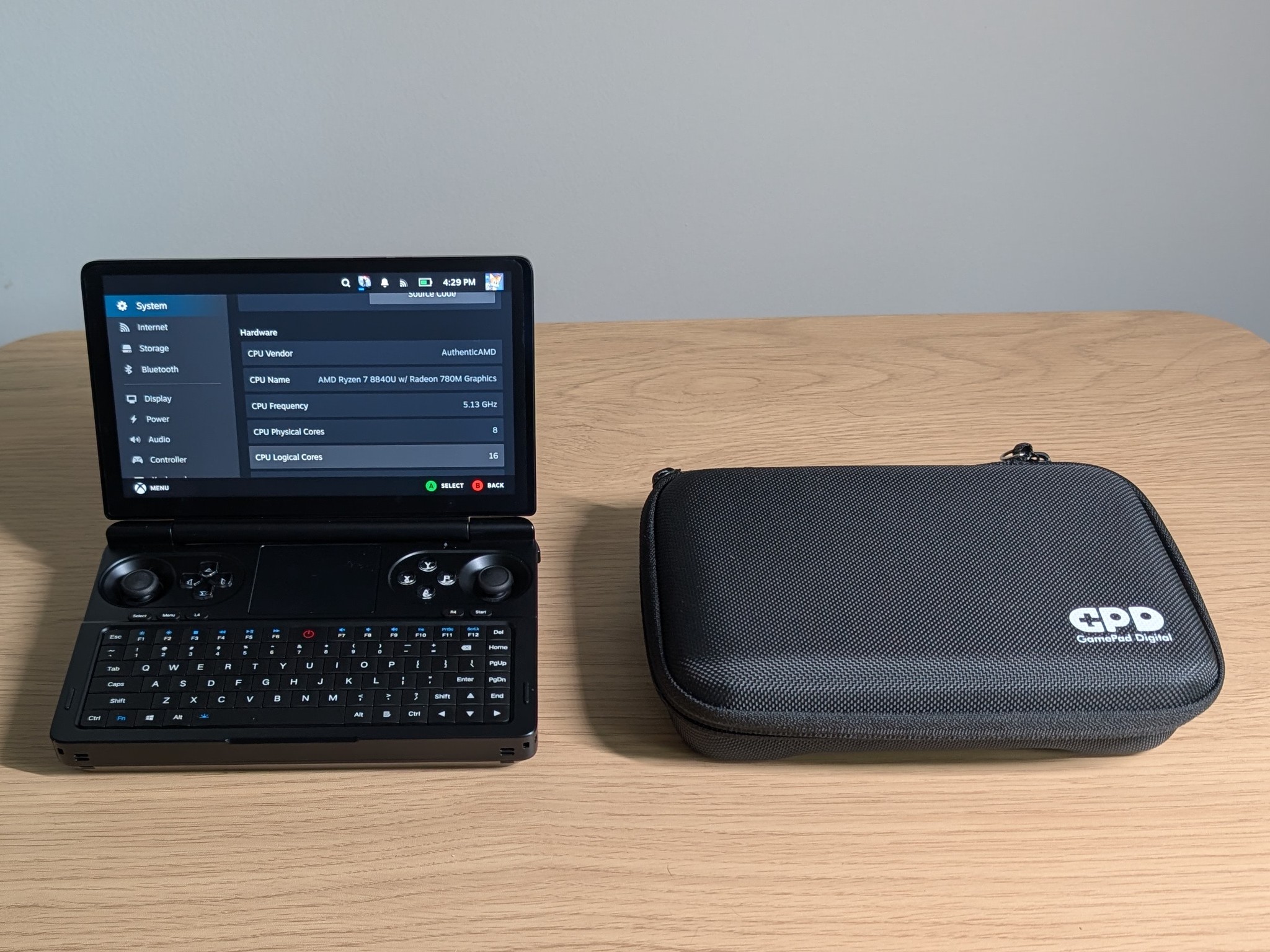 Lightly used GPD Win Mini 2025 with Steam OS preloaded
