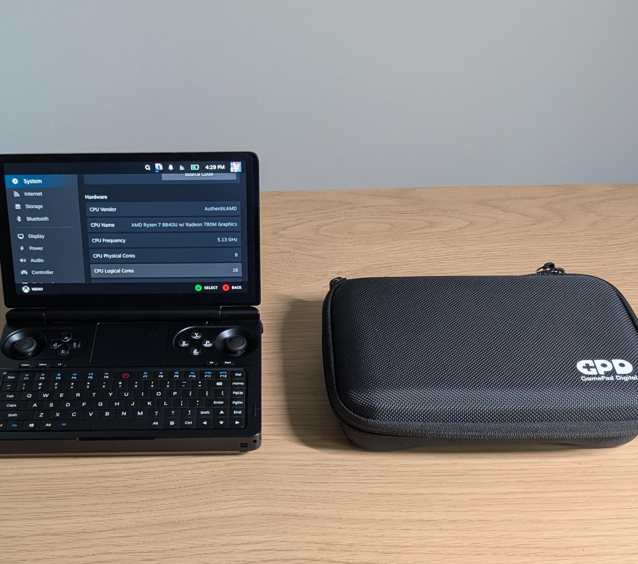 Lightly used GPD Win Mini 2025 with Steam OS preloaded