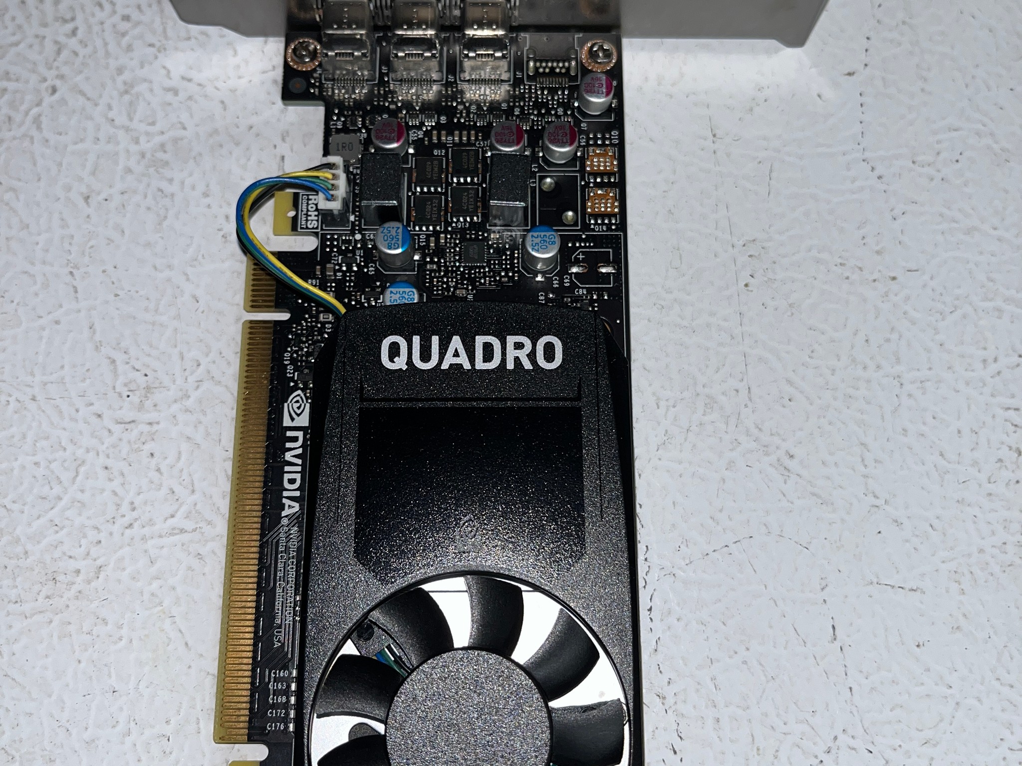 NVIDIA Quadro P400 2GB GDDR5 Workstation GPU – 3× Mini DP – Full‑Height Bracket