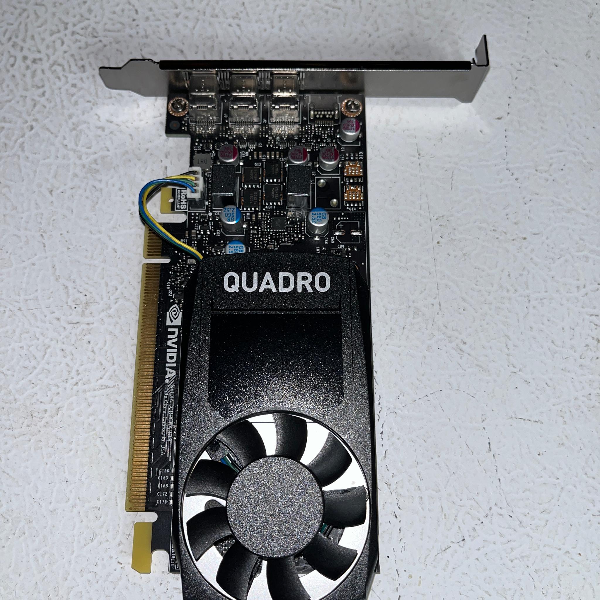 NVIDIA Quadro P400 2GB GDDR5 Workstation GPU – 3× Mini DP – Full‑Height Bracket