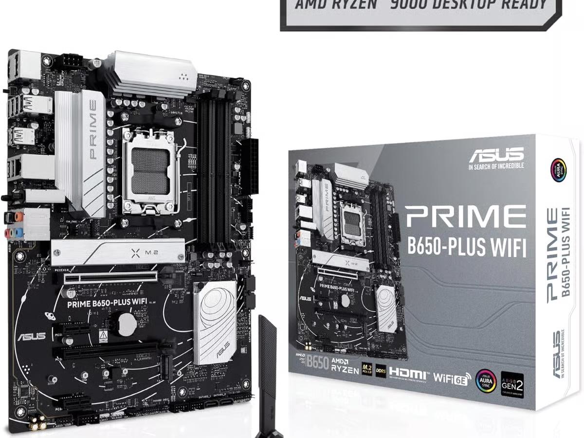 *NEW* ASUS PRIME B650-PLUS WIFI AMD B650 AM5 Ryzen™ Desktop 9000 8000 & 7000 ATX motherboard