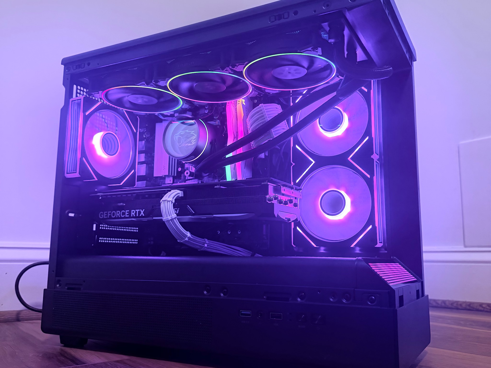⚫️"Obsidian Pulse"⚫️| 1440p/4k Gaming | RTX 4070 Ti | Ryzen 7 7700X | 32GB DDR5 | 2TB NVMe SSD