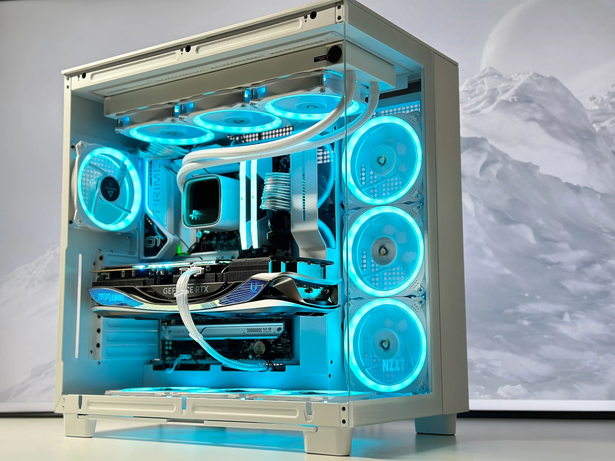 🥶🧊❄️Mr. Freeze❄️Nvidia RTX 4080 16GB-Intel i9 12900KS 16Core-32GB DDR5 RAM-2TB NVME
