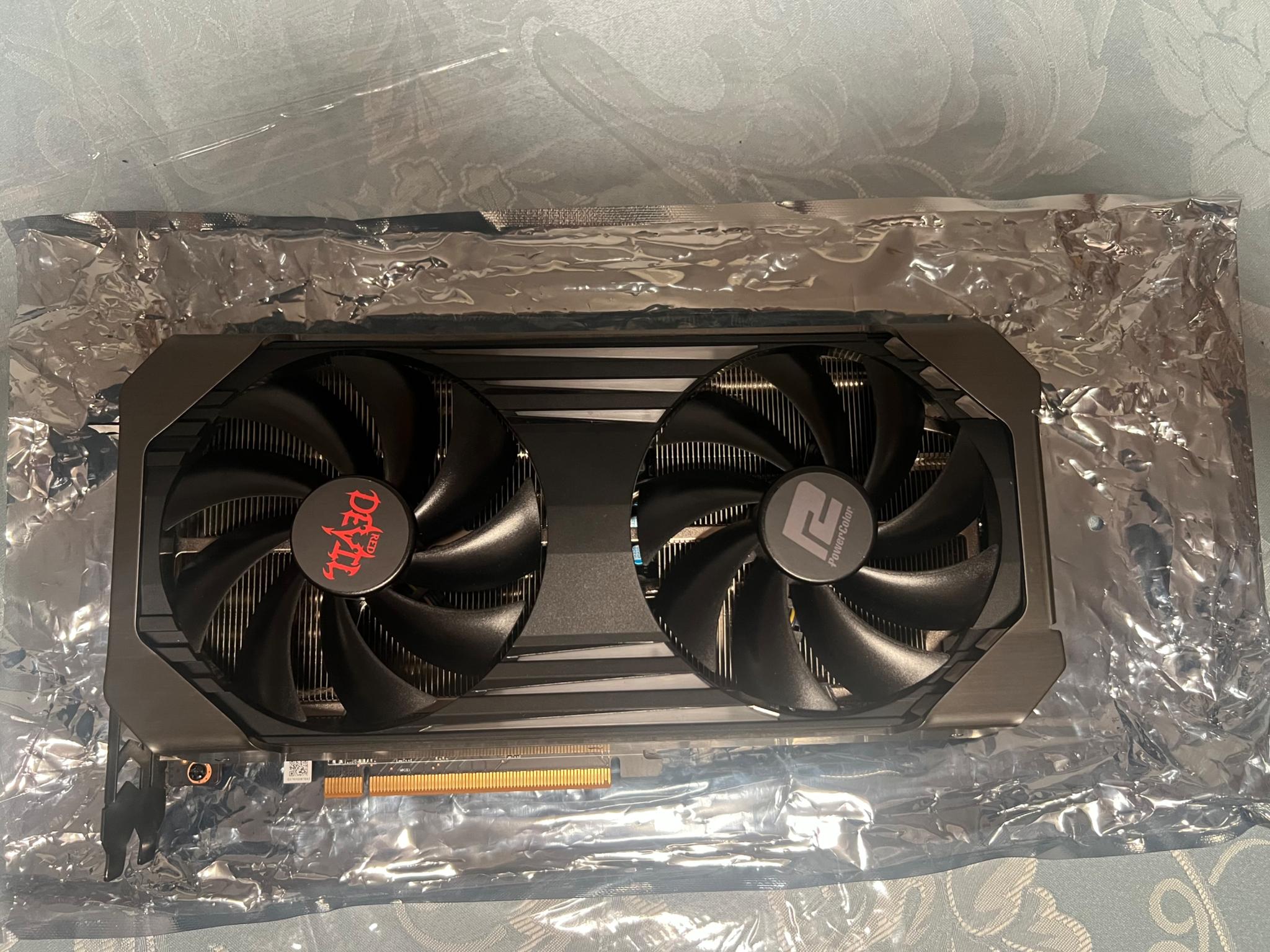 PowerColor AMD Radeon RX 6650 XT Red Devil Overclocked Dual Fan 8GB GDDR6 PCIe 4.0 Graphics Card
