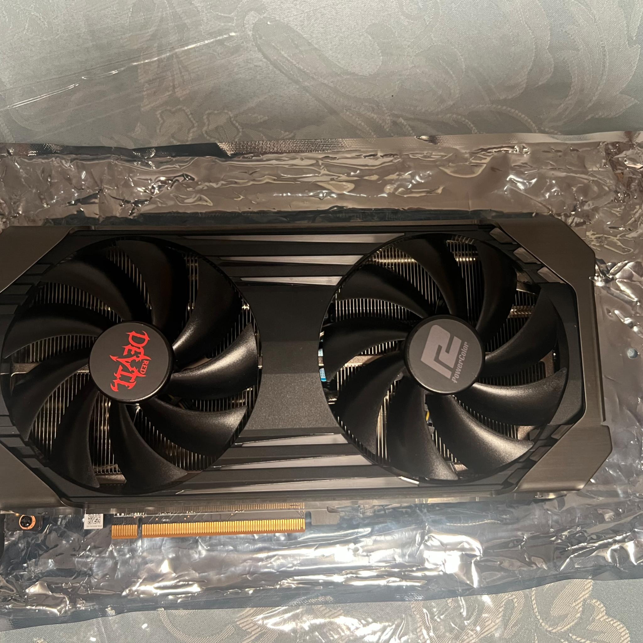 PowerColor AMD Radeon RX 6650 XT Red Devil Overclocked Dual Fan 8GB GDDR6 PCIe 4.0 Graphics Card