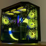 ⚡Obsidian X — Ryzen 9 7900X • RX 9070 XT • 32GB DDR5 • Black RGB Beast