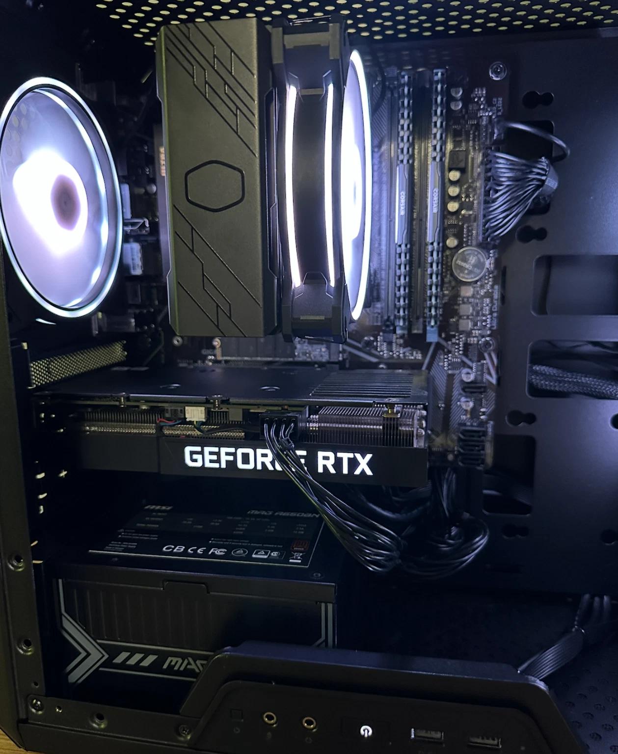 Performance 1080p/1440p Gaming PC RTX 3060 Ti Ryzen 5600 32GB RAM 1TB NVMe SSD WiFi Upgrade Path