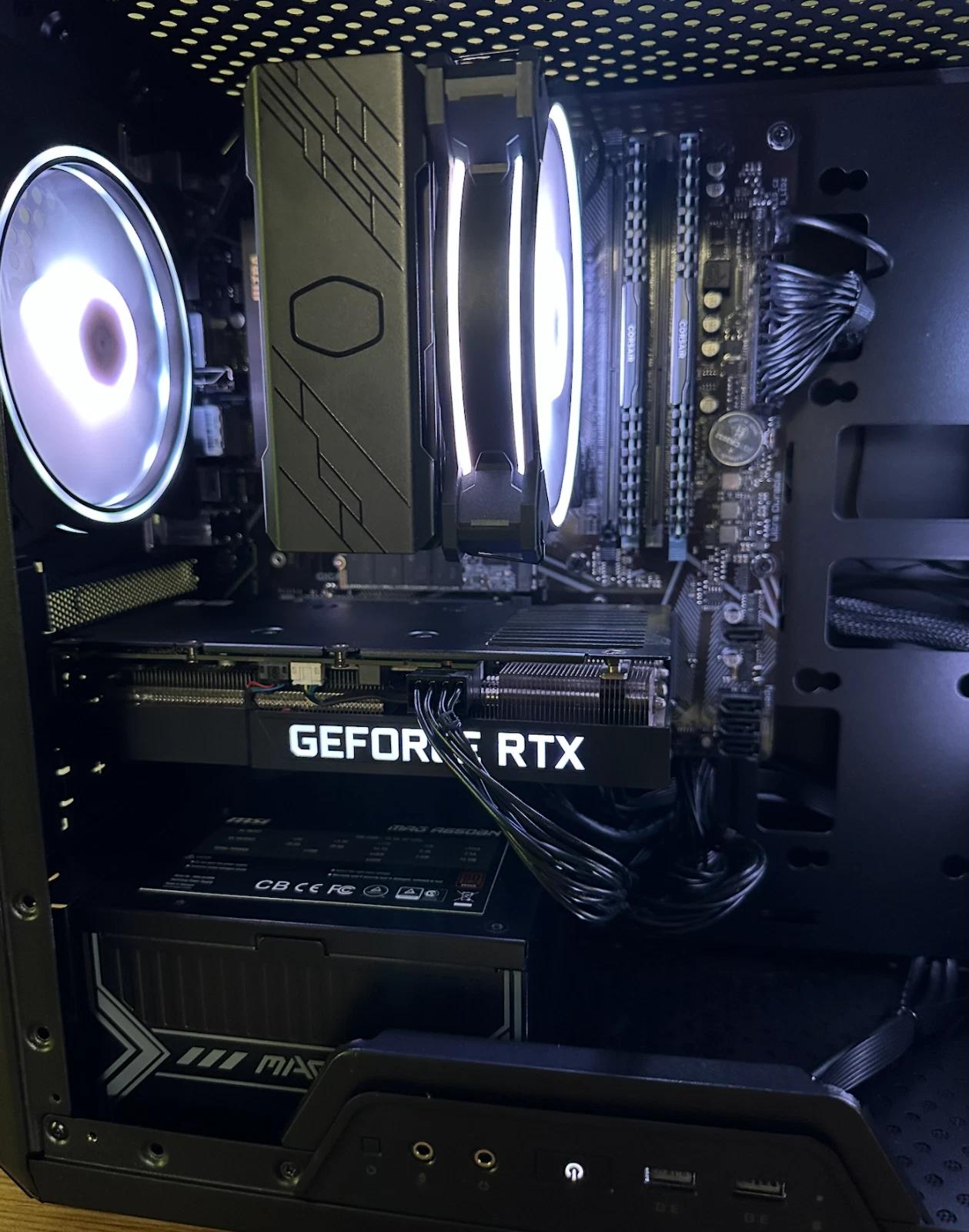 Performance 1080p/1440p Gaming PC RTX 3060 Ti Ryzen 5600 32GB RAM 1TB NVMe SSD WiFi Upgrade Path