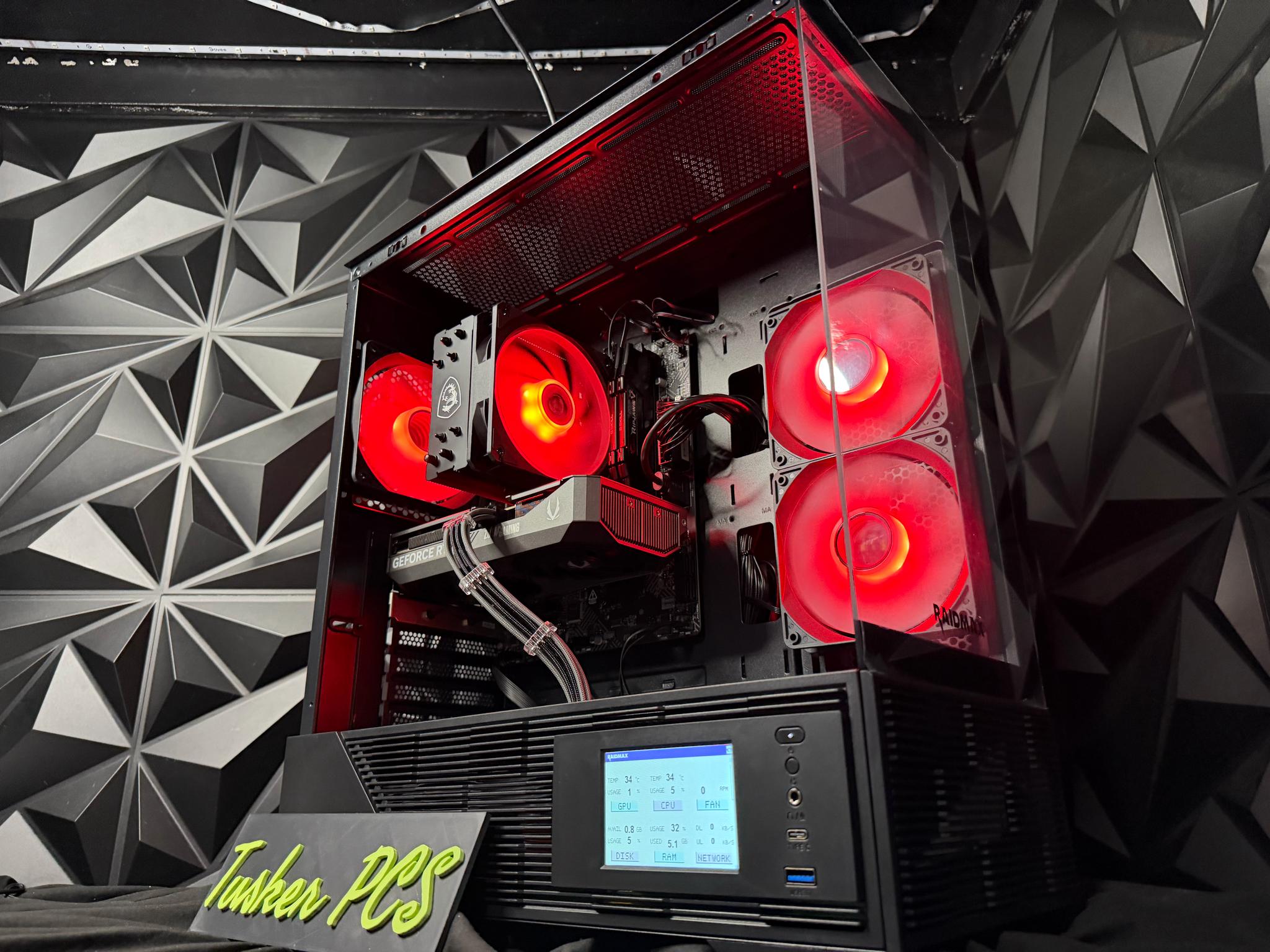 👁️⚡ VISION 1260Ti ⚡👁️ i5 12500| RTX 5060Ti| 16 GB DDR4| 1 TB NVMe| 650W PSU