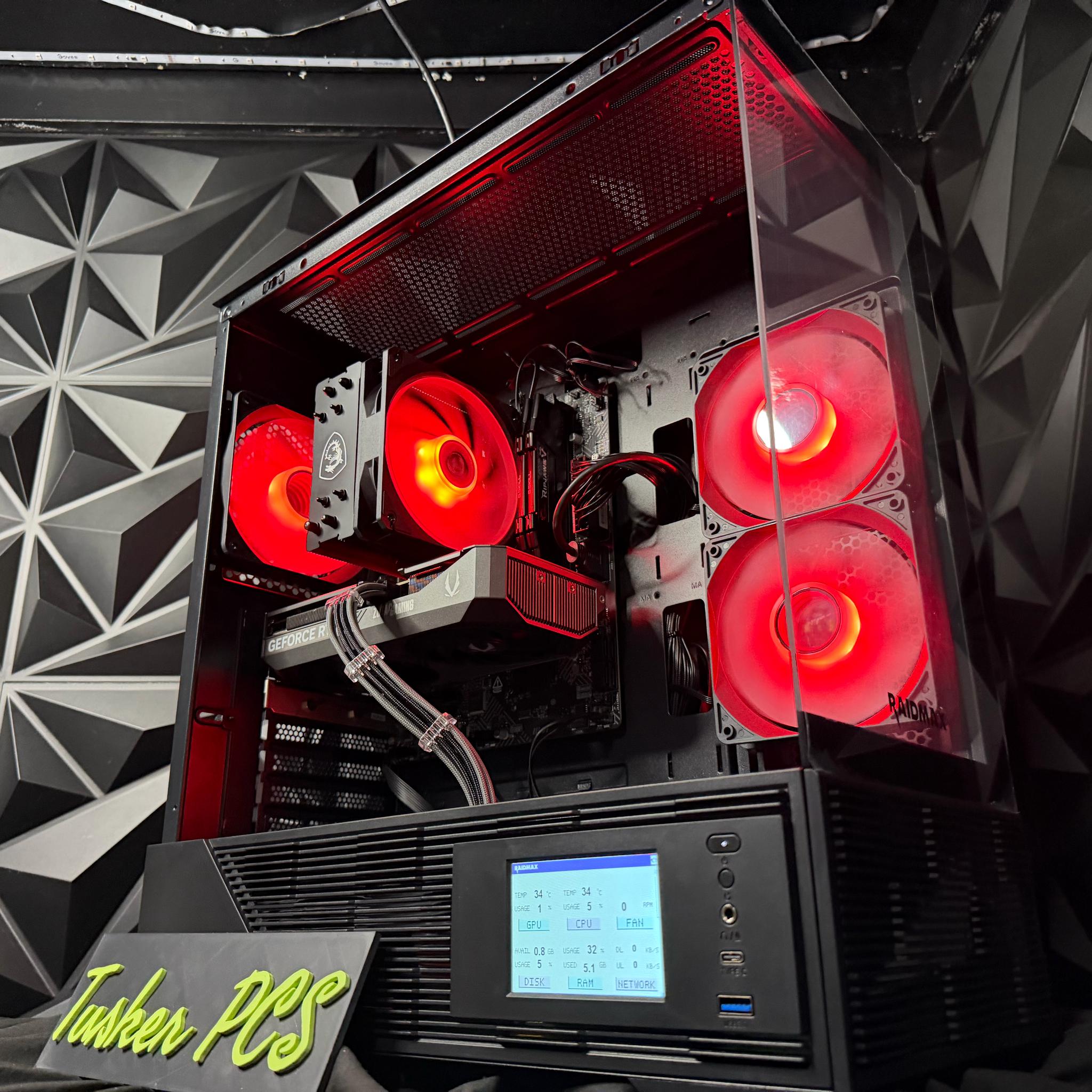 👁️⚡ VISION 1260Ti ⚡👁️ i5 12500| RTX 5060Ti| 16 GB DDR4| 1 TB NVMe| 650W PSU