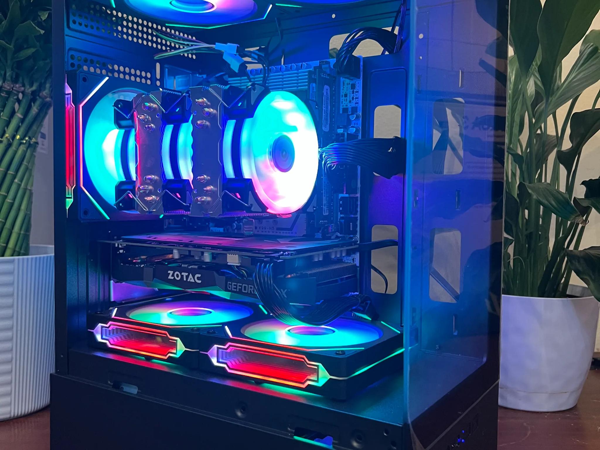 Intel 10 Core Gaming PC Nvidia RTX 2060 6gb 2TB Storage 32GB RAM WIFi+BT WINDOWS 11 Pro