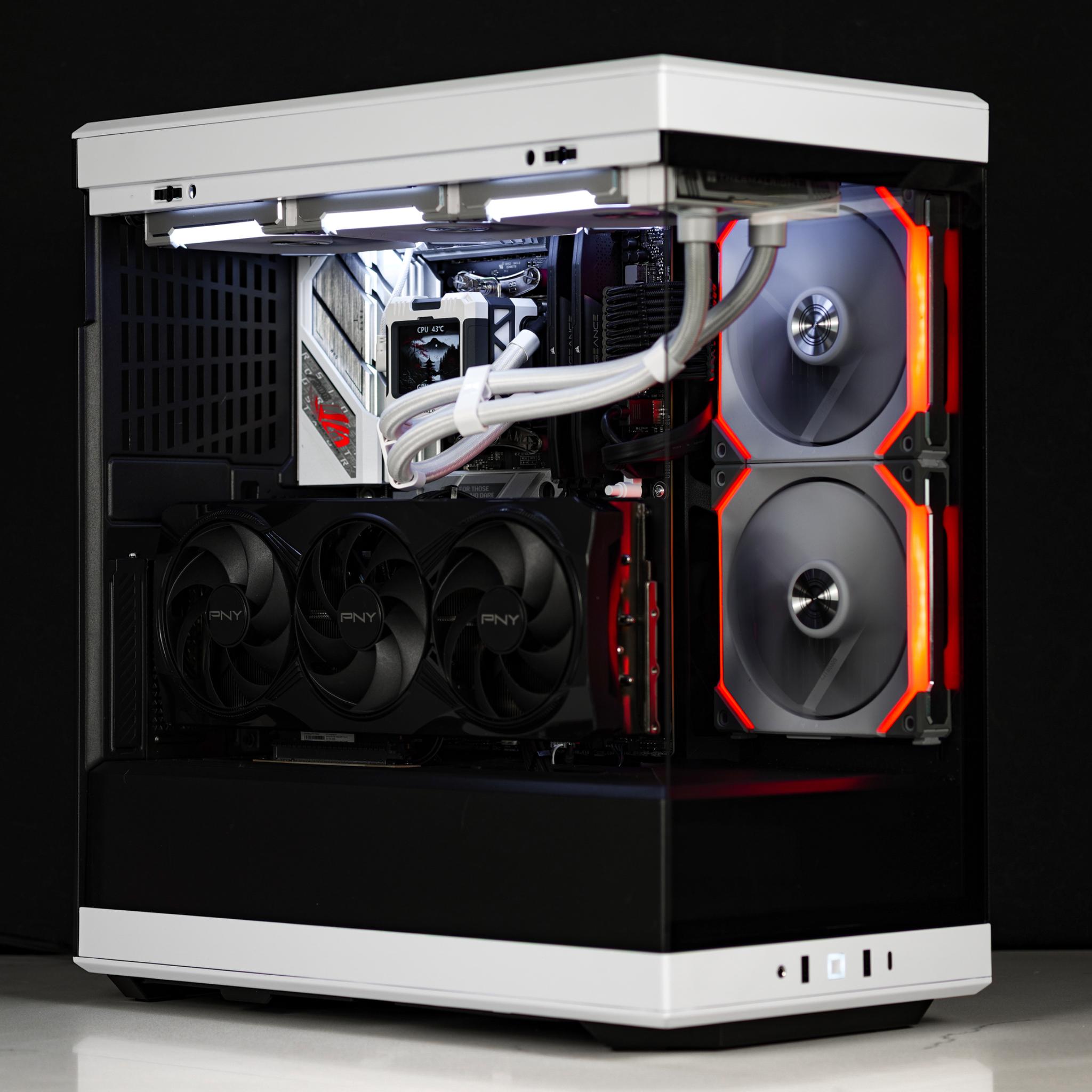 Highend White RGB 1440P/4K Gaming PC | 9700X | RTX 5080 | 64GB DDR5 | 2TB SSD | Financing |