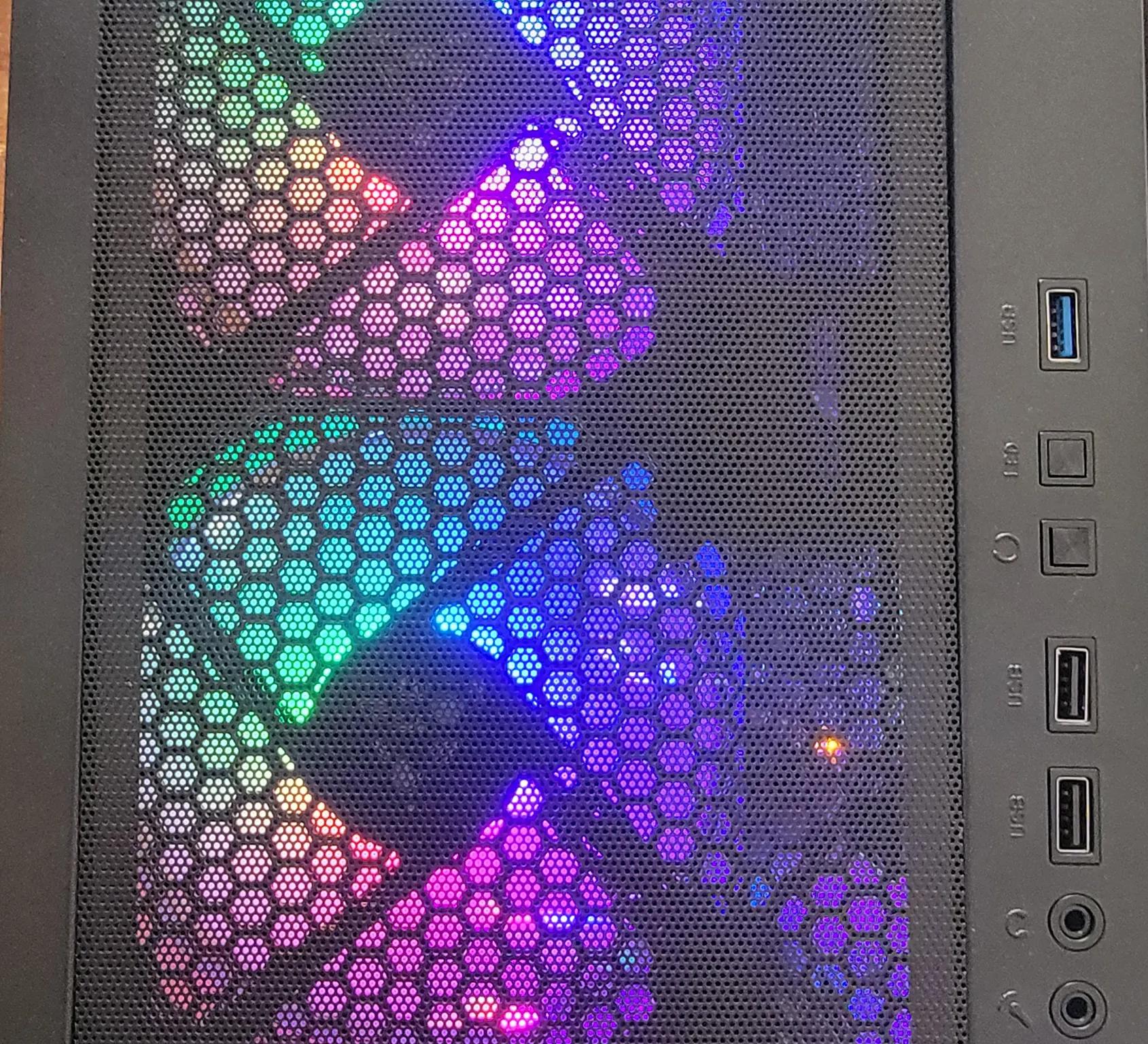 All around custom PC Ryzen 5 3600x, RTX 3060, 32Gb ram, 3TB total storage