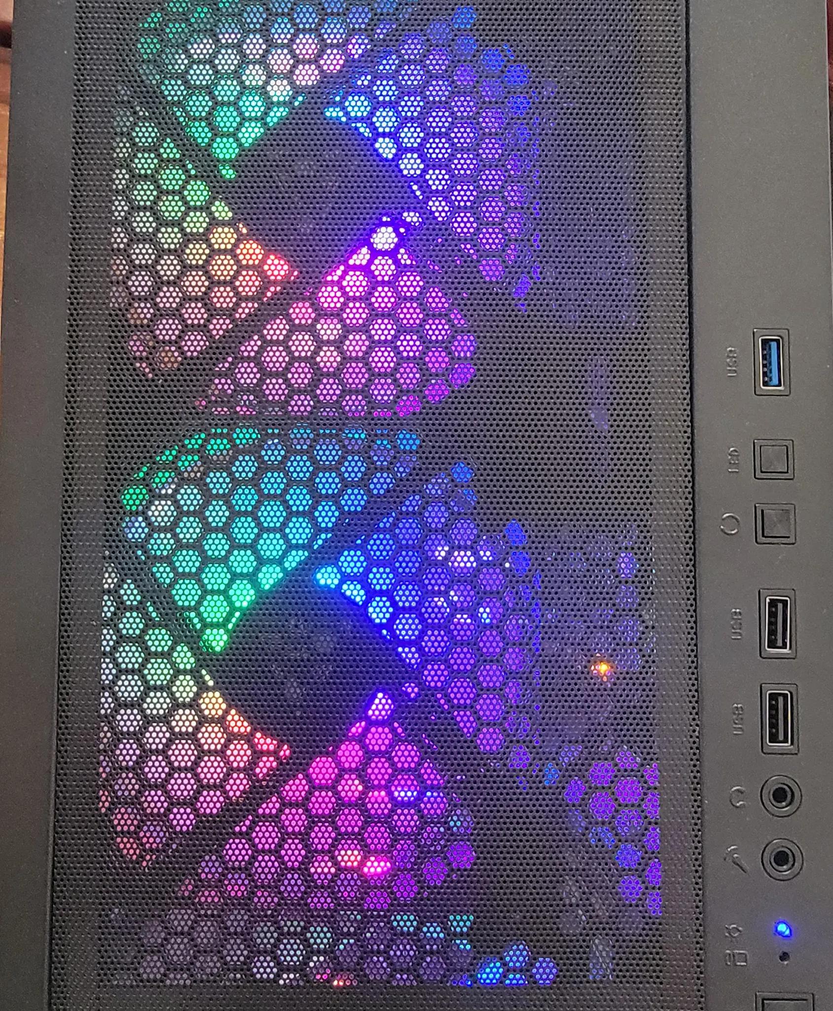 All around custom PC Ryzen 5 3600x, RTX 3060, 32Gb ram, 3TB total storage