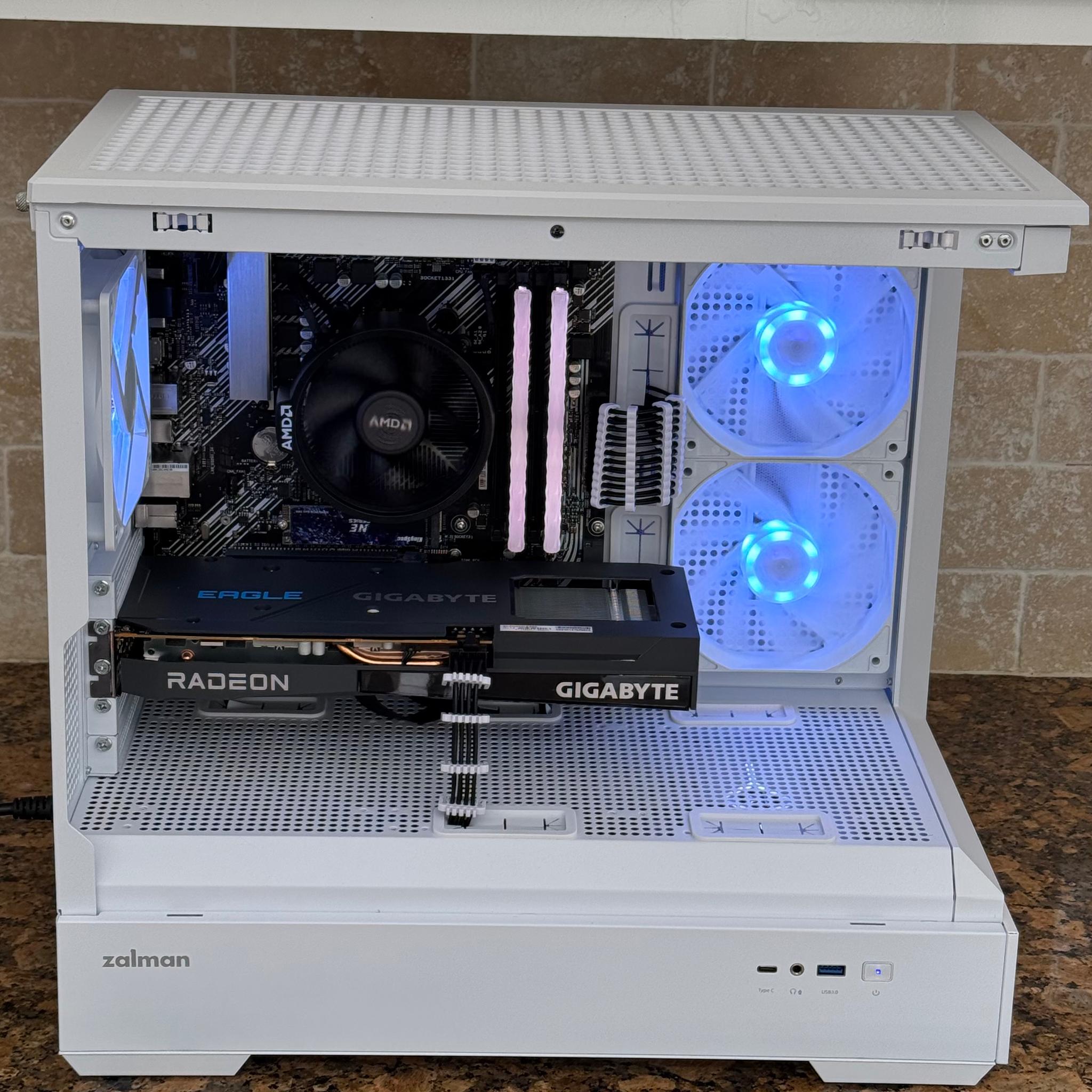 New 1440p Gaming Pc Rx 6600 (Rtx 3060 Equivalent)