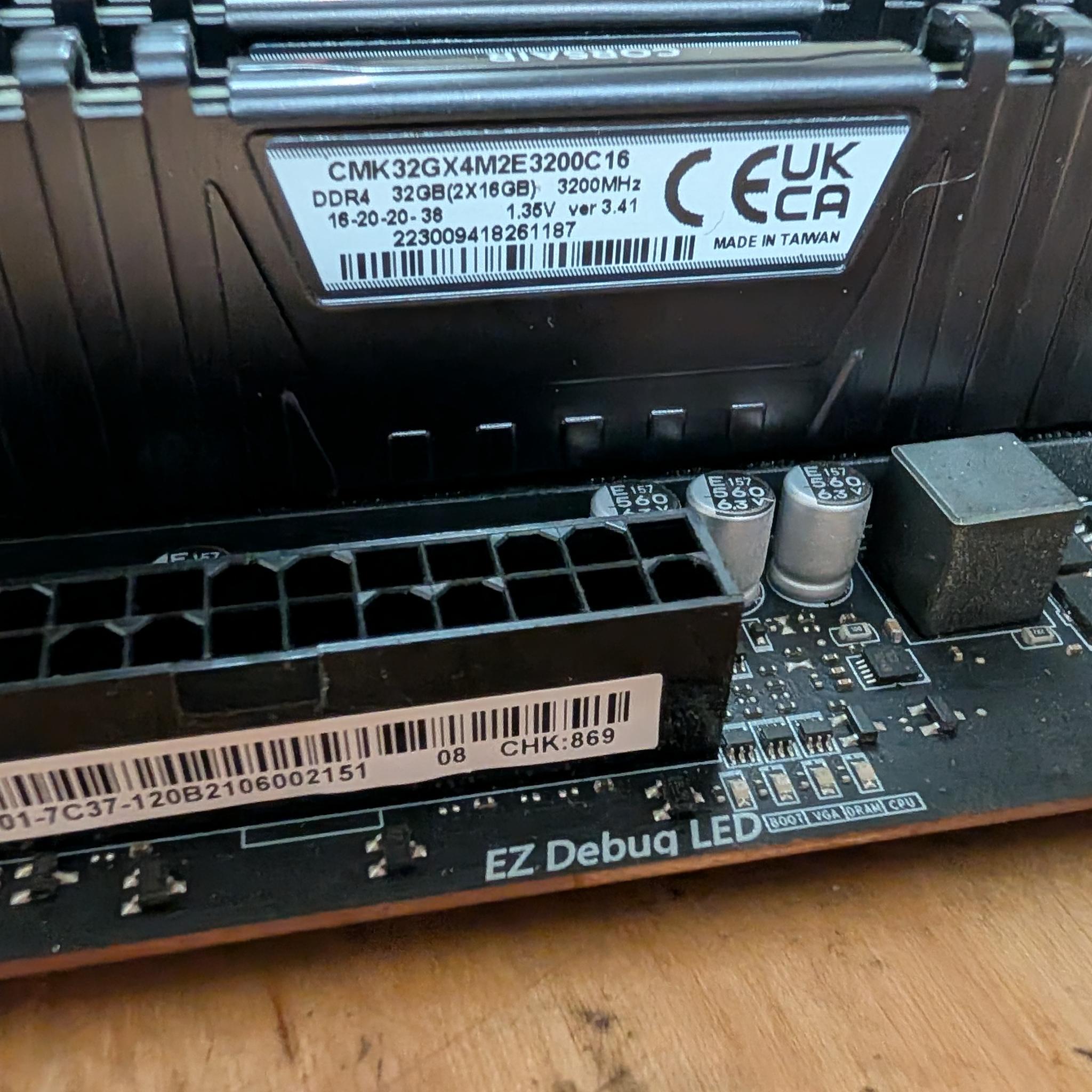 Ryzen 7 5800x + MSI X570 + 32GB DDR4