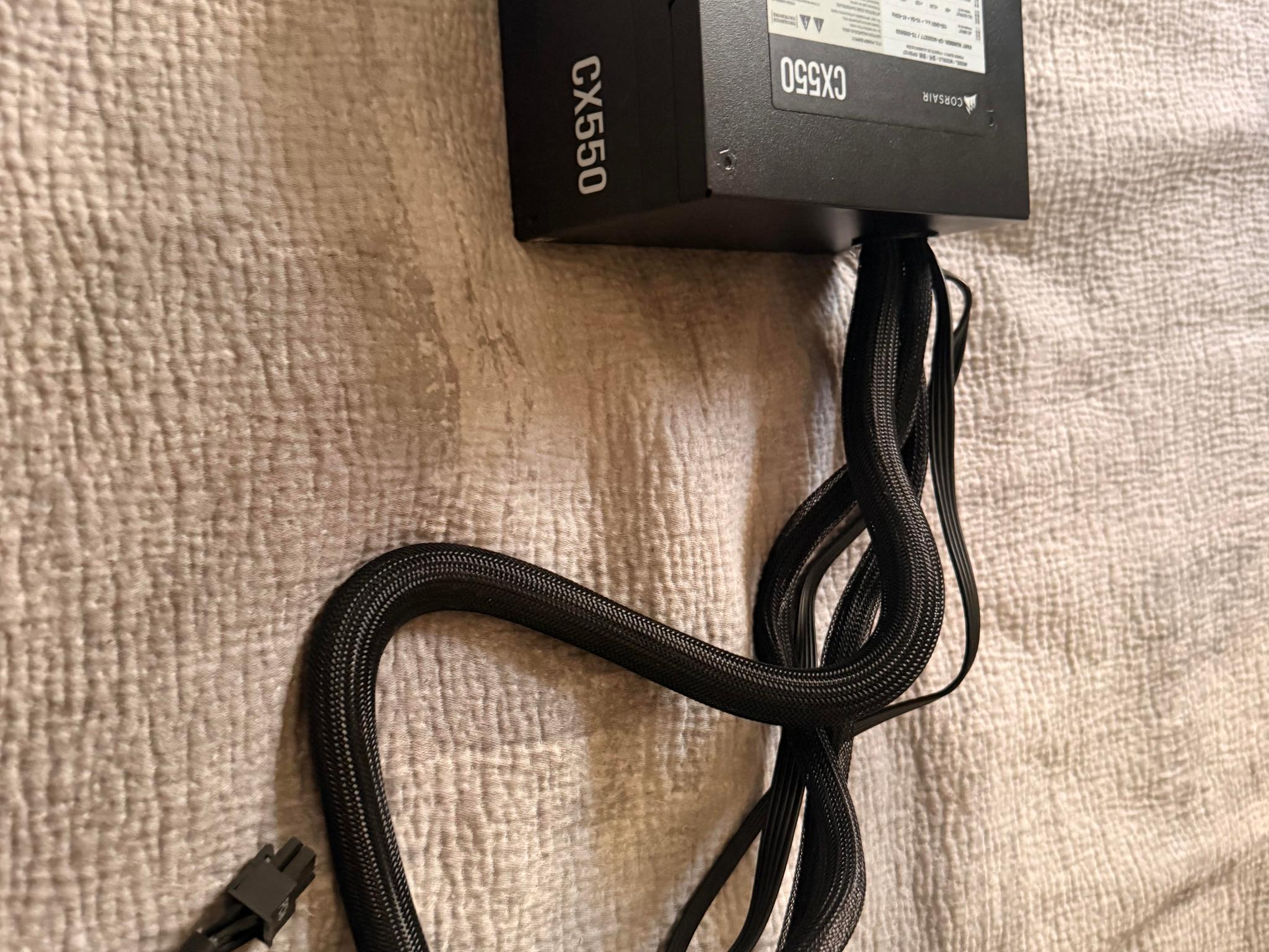 BARELY USED SPARKLE TITAN OC INTEL ARC B580/  CORSAIR CX550 PSU INCLUDED!!!!