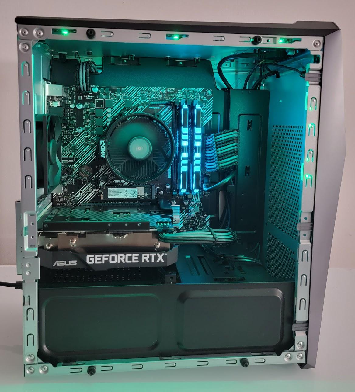 SALE! ASUS ROG Strix G10DK Gaming PC - Ryzen 5 5600 | RTX 3060 | 32gb DDR4 | 512gb NVMe |1tb HDD