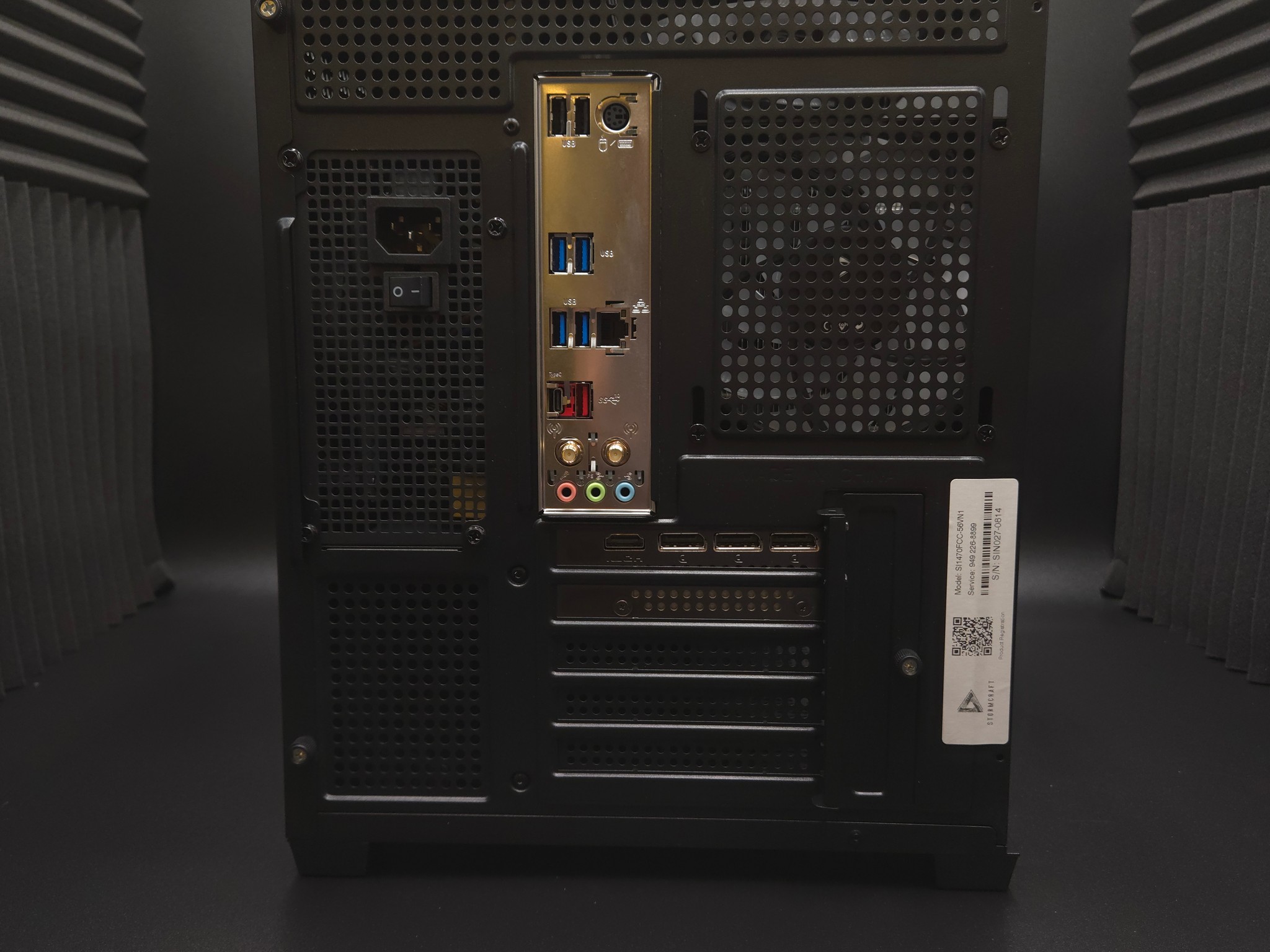 STORMCRAFT Gaming PC SIRIUS Intel Core i7-14700F NVIDIA GeForce RTX 5060 Ti 16GB | 32GB DDR5