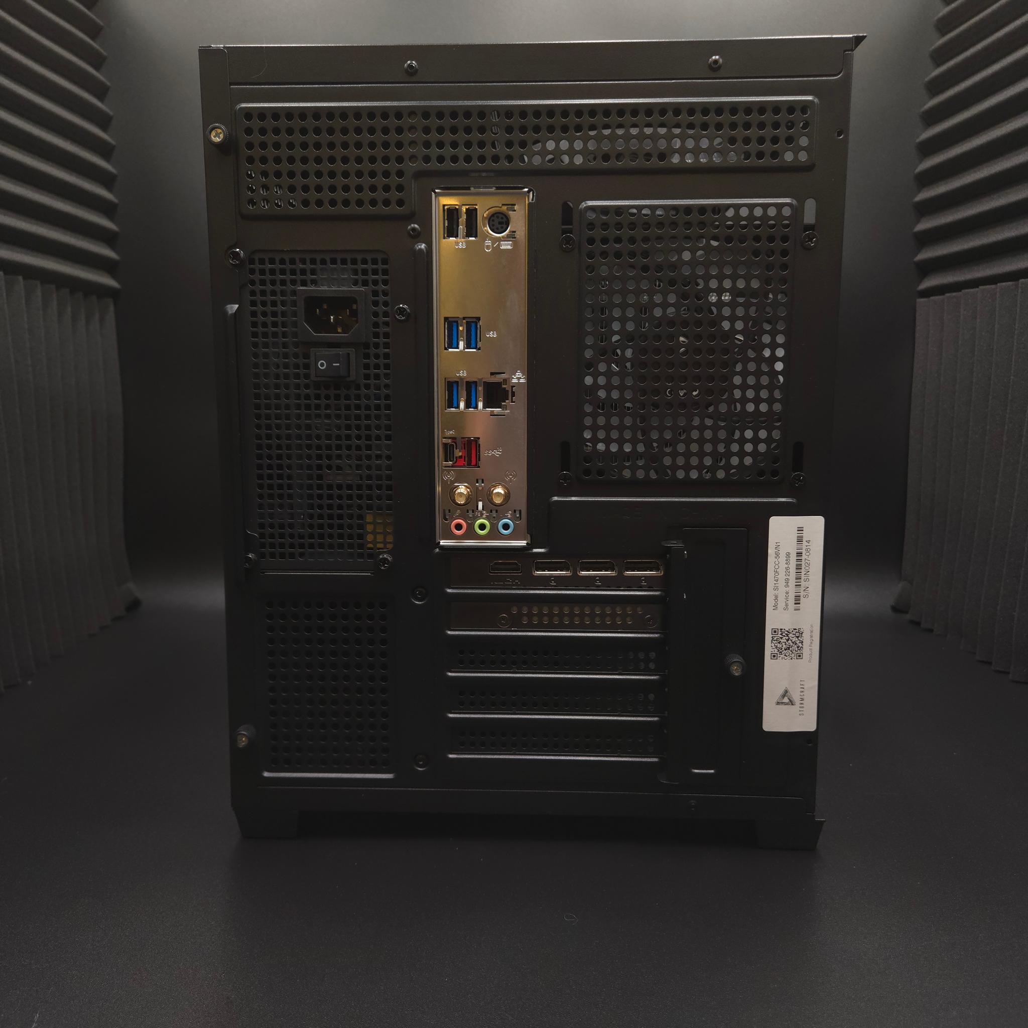 STORMCRAFT Gaming PC SIRIUS Intel Core i7-14700F NVIDIA GeForce RTX 5060 Ti 16GB | 32GB DDR5