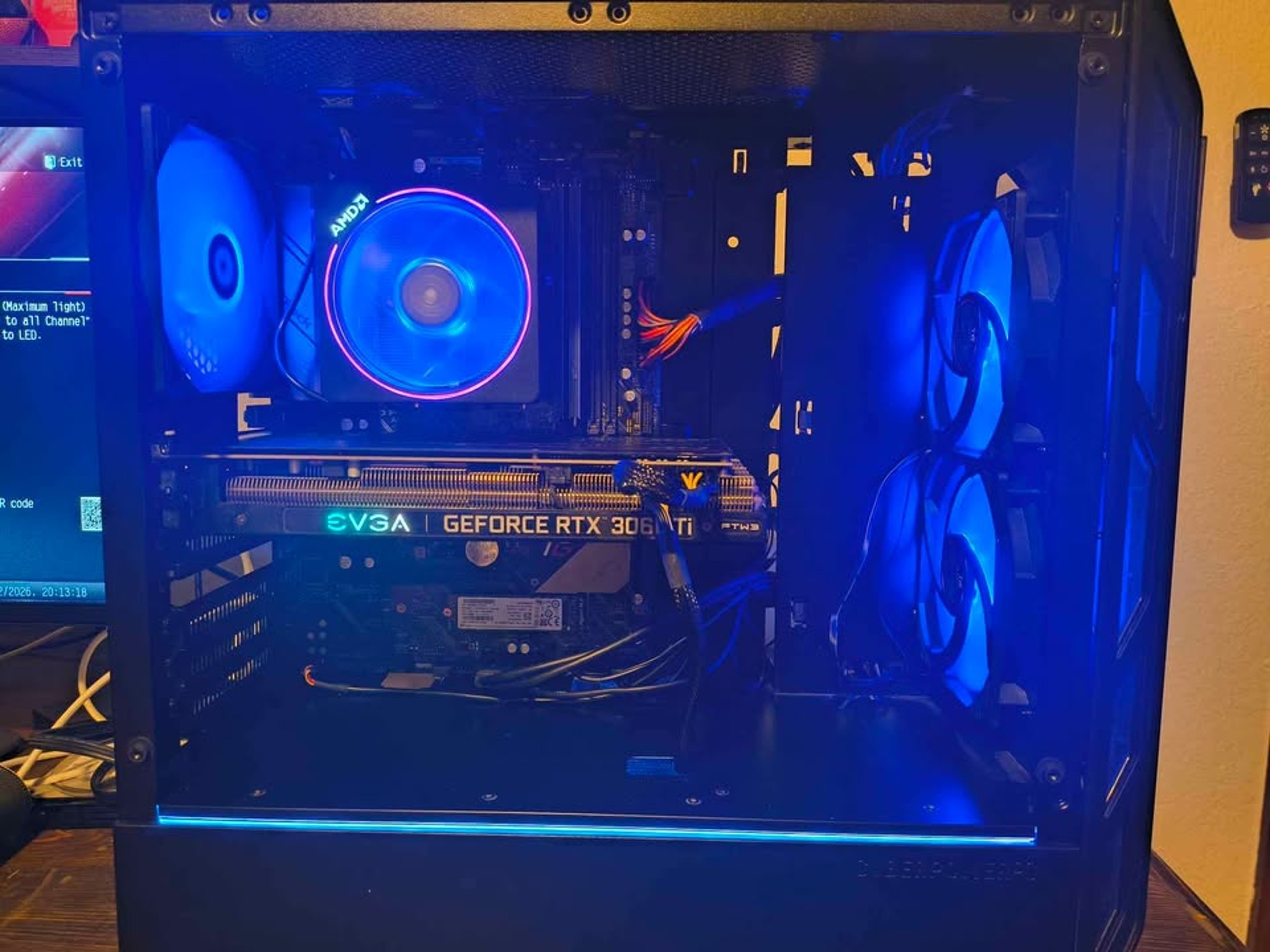 Price-to-Performance Gaming PC – Ryzen 5 5500 + RTX 3060 Ti – 16GB / 2TB