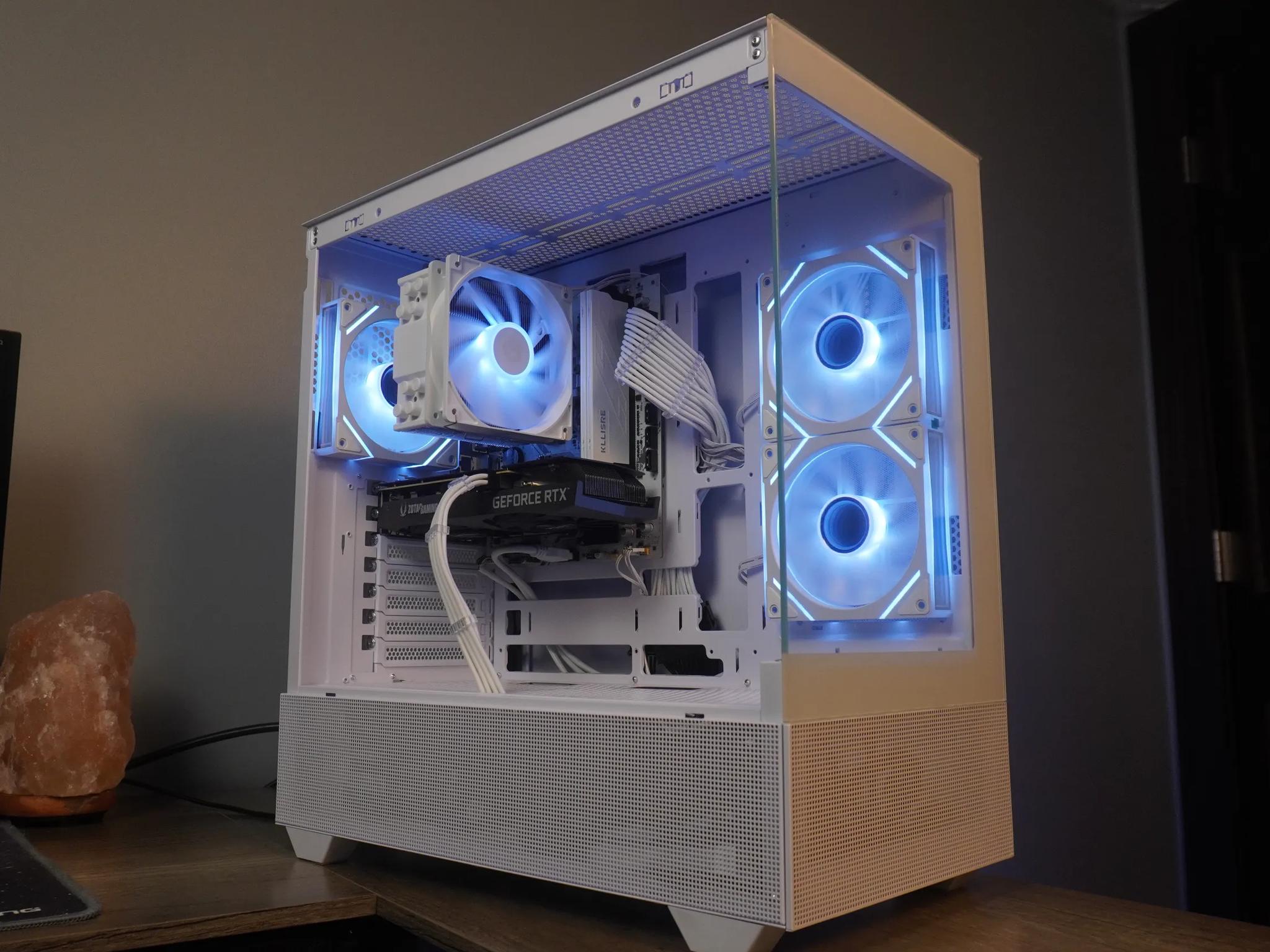 🤍 ARCTIC BEAST 🤍 1440p/1080p GAMING MACHINE 💚RTX 3060 12GB 🧡 Ryzen 5 5600 | 32GB | WIFI