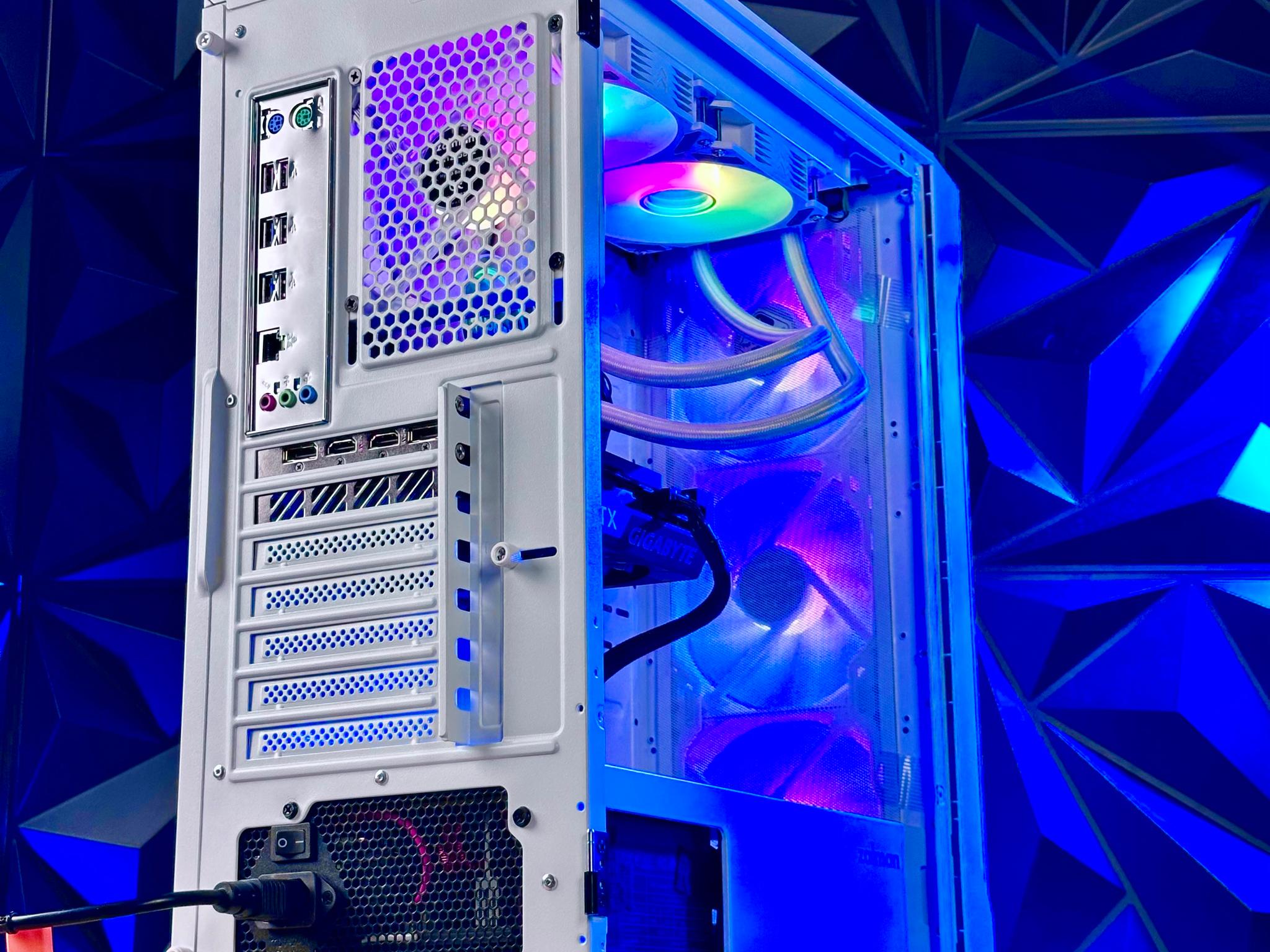 Custom Liquid cooled Gaming PC Desktop Intel Core i7 5820k 32GB DDR4 SSD+1TB TPM 2 Nvidia RTX 5060