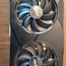 Gently Used Black ASUS NVIDIA GeForce RTX 2060 Dual Overclocked 6GB GDDR6 Graphics Card