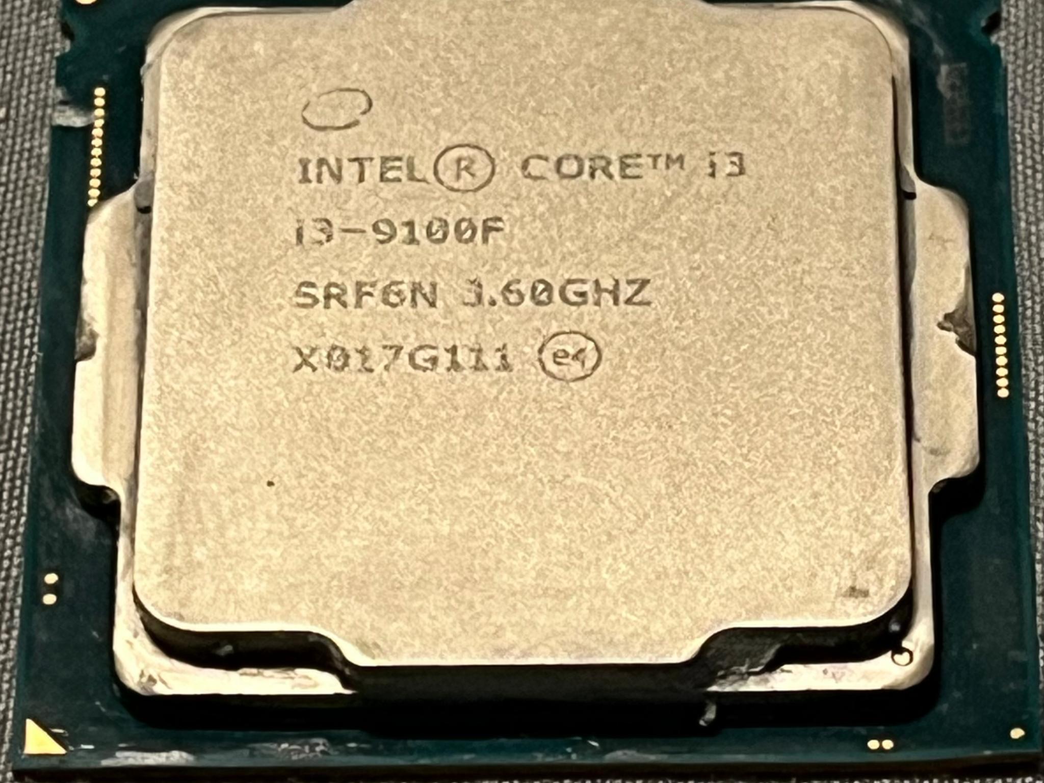Intel i3 9100F