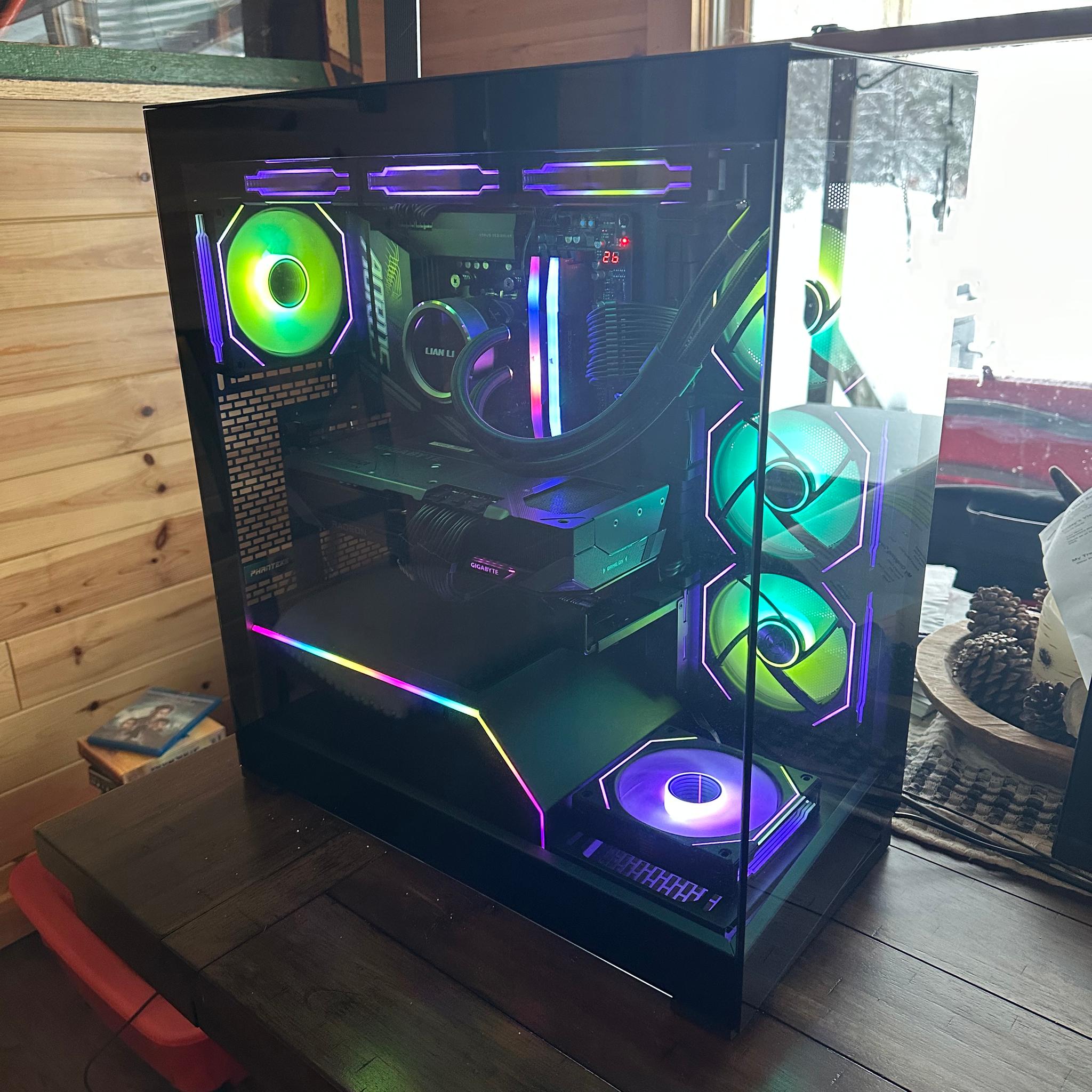 Custom Black ATX Gaming PC - AMD AM5 DDR5